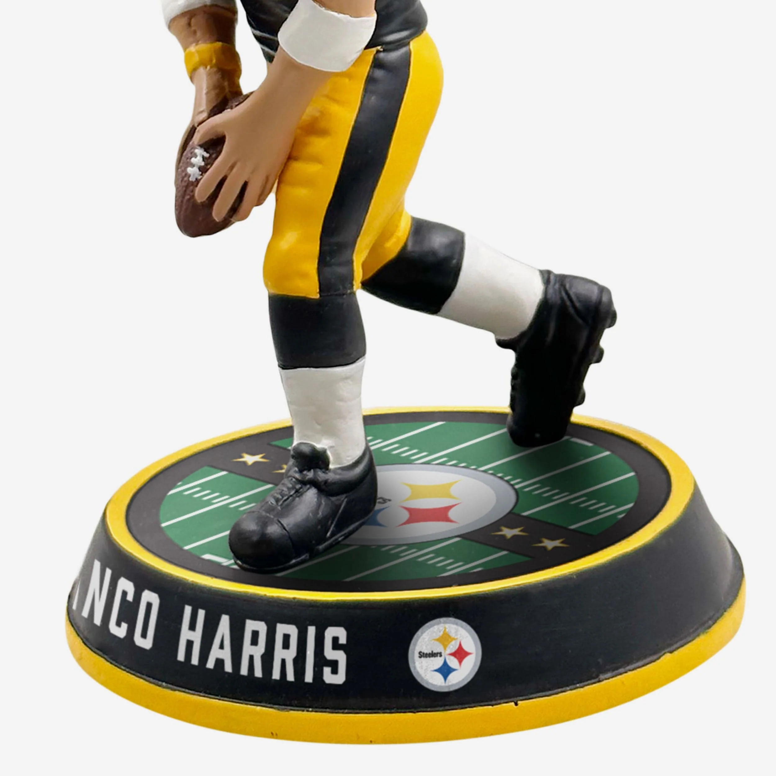 Franco Harris Pittsburgh Steelers Field Stripe Bighead Bobblehead - Image 3