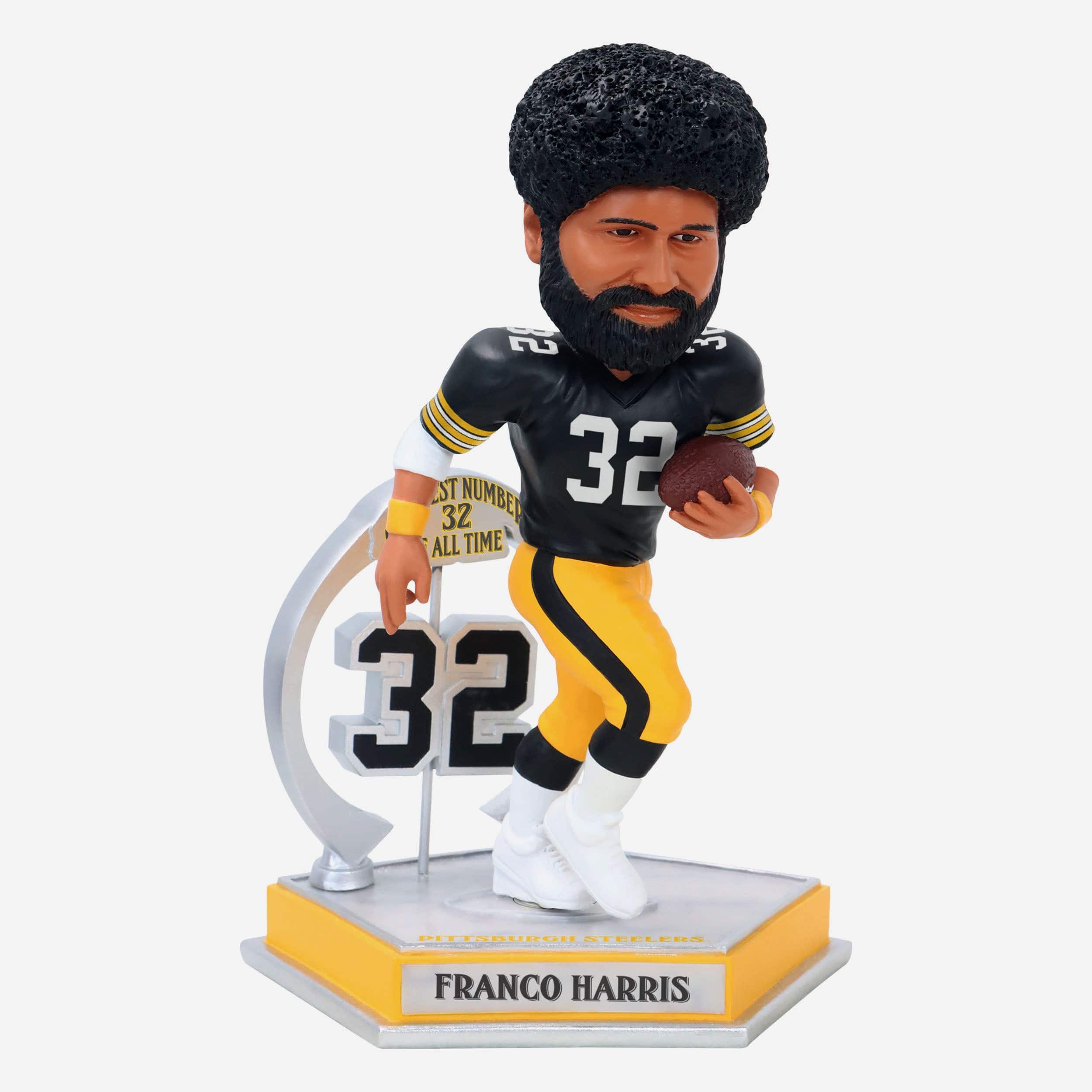 Franco Harris Pittsburgh Steelers Legendary Number 32 Bobblehead