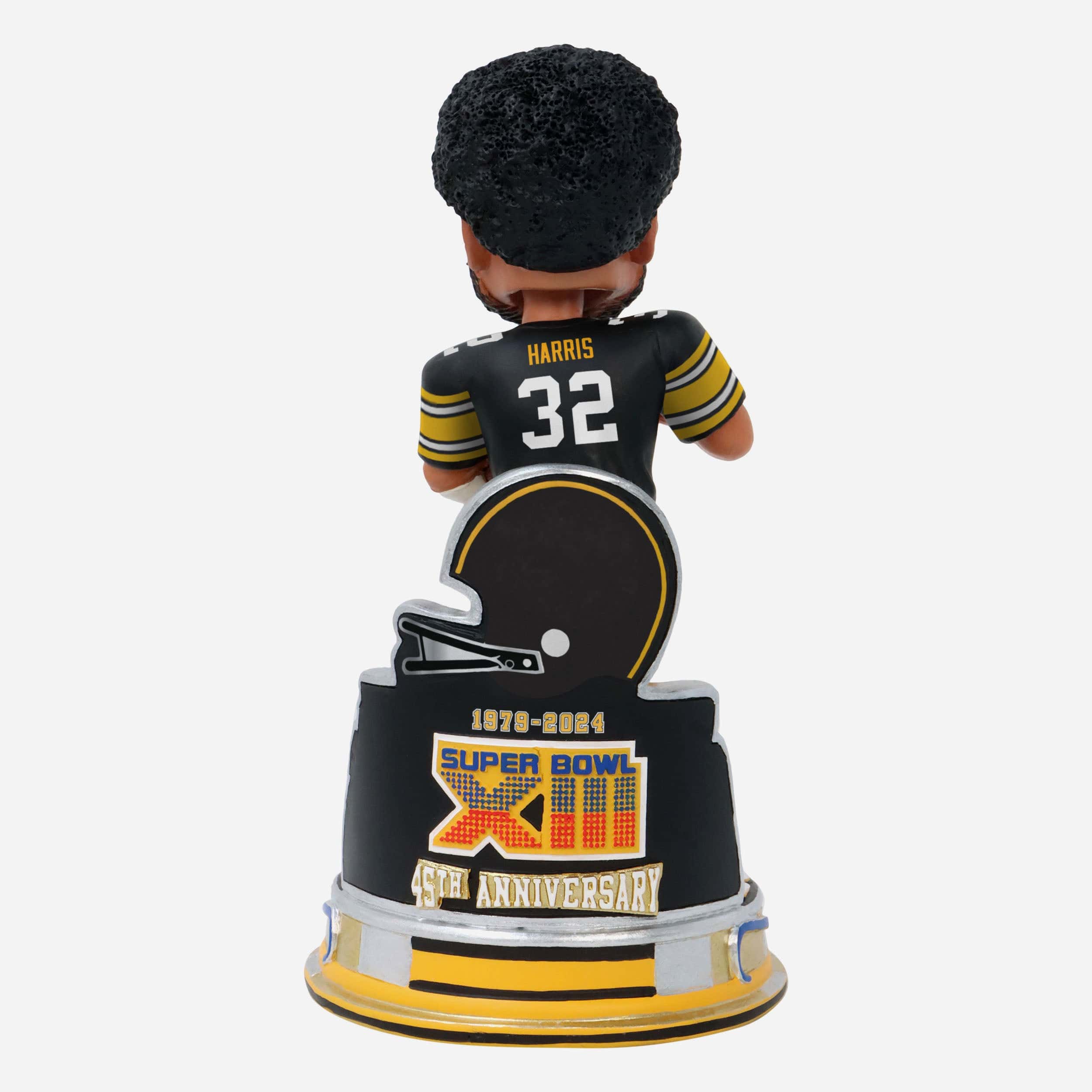 Franco Harris Pittsburgh Steelers Super Bowl XIII Champions 45th Anniversary Bobblehead - Image 5