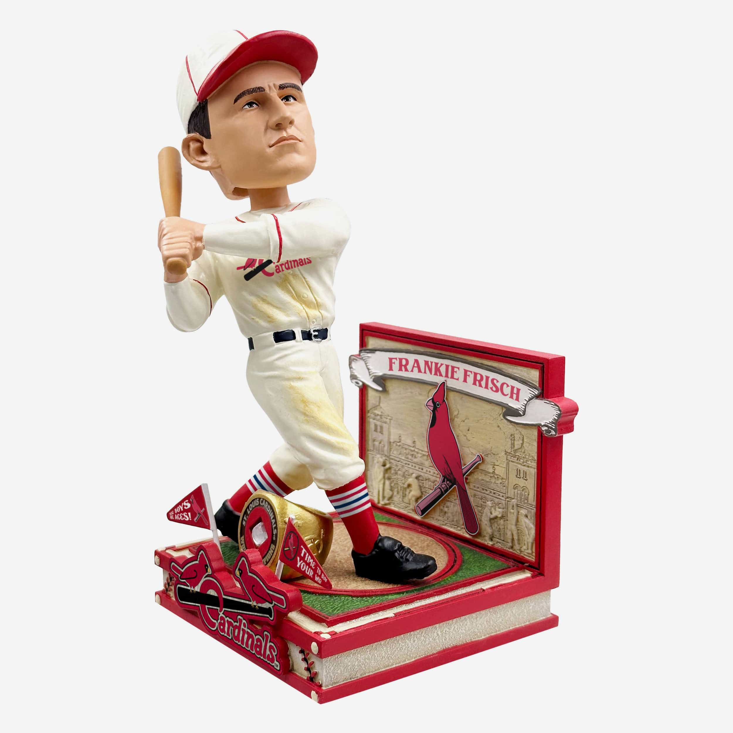 Frankie Frisch St Louis Cardinals 1934 World Champion Bobblehead - Image 4