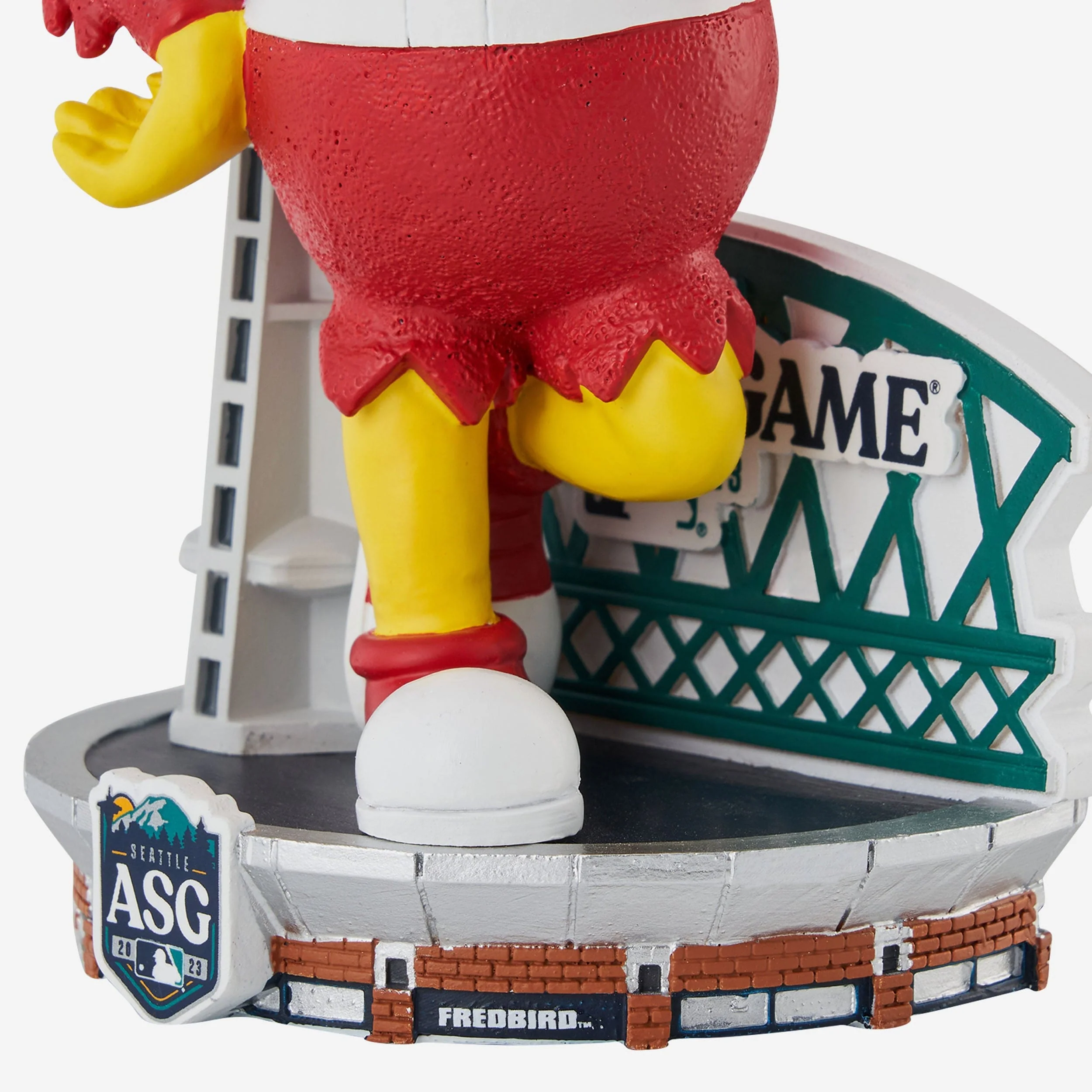Fredbird St Louis Cardinals 2023 All-Star Bobbles on Parade Mascot Bobblehead - Image 3