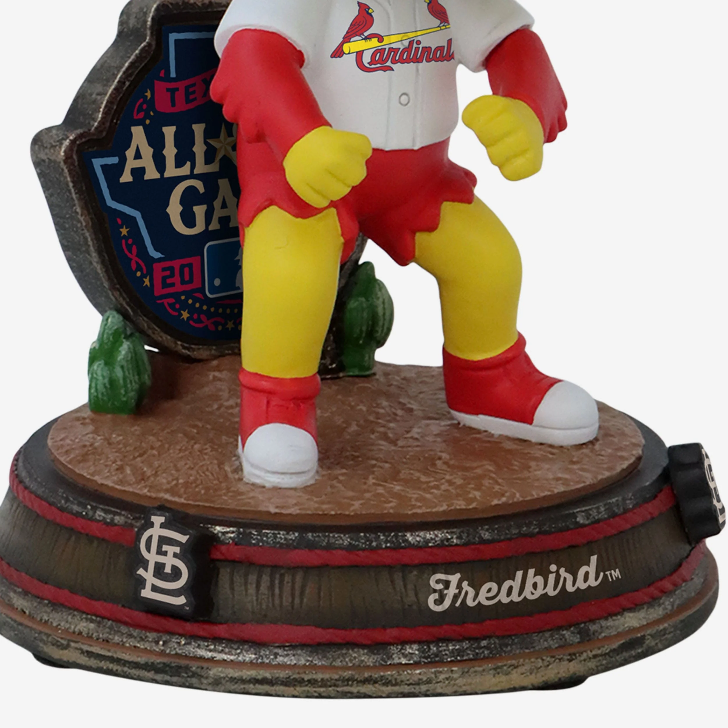 Fredbird St Louis Cardinals 2024 All-Star Bobbles on Parade Mascot Mini Bighead Bobblehead - Image 3