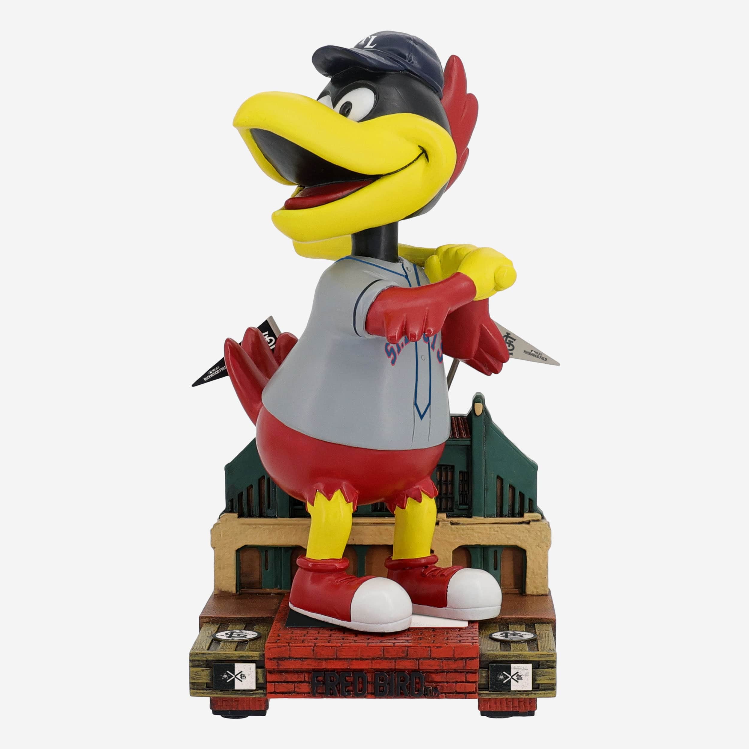 Fredbird St Louis Cardinals 2024 Rickwood Field Game Legend Mascot Bobblehead