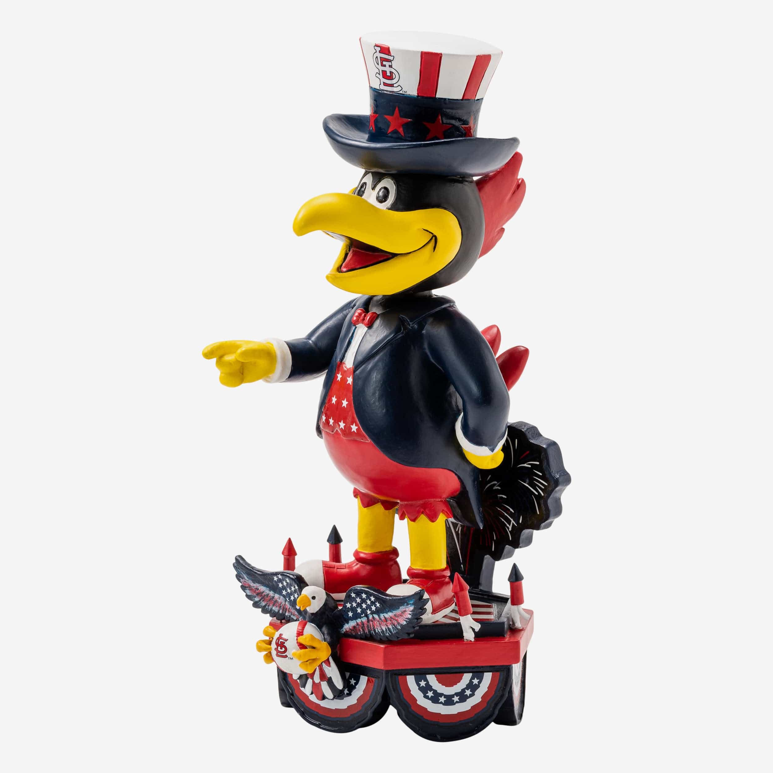 Fredbird St Louis Cardinals Americana Mascot Bobblehead - Image 4