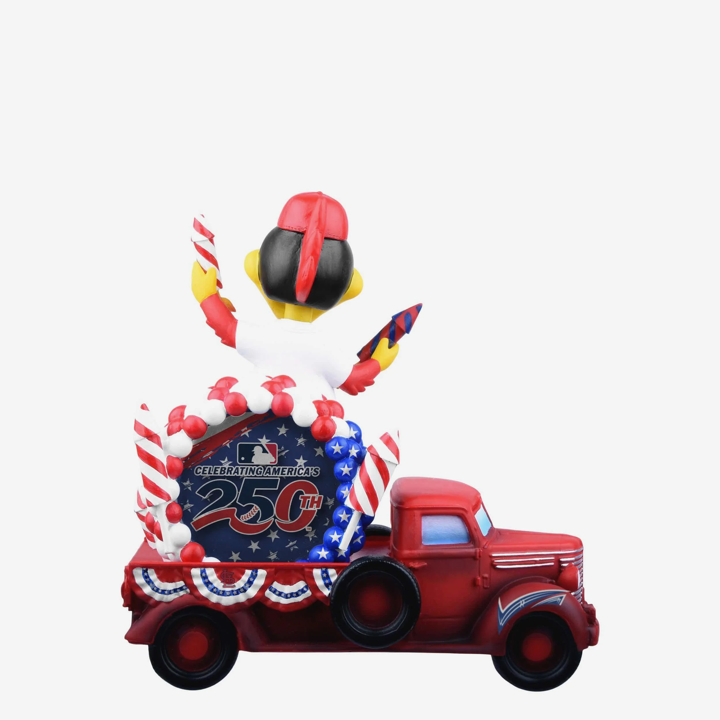 Fredbird St Louis Cardinals America's 250th Anniversary Parade Float Mascot Bobblehead - Image 6