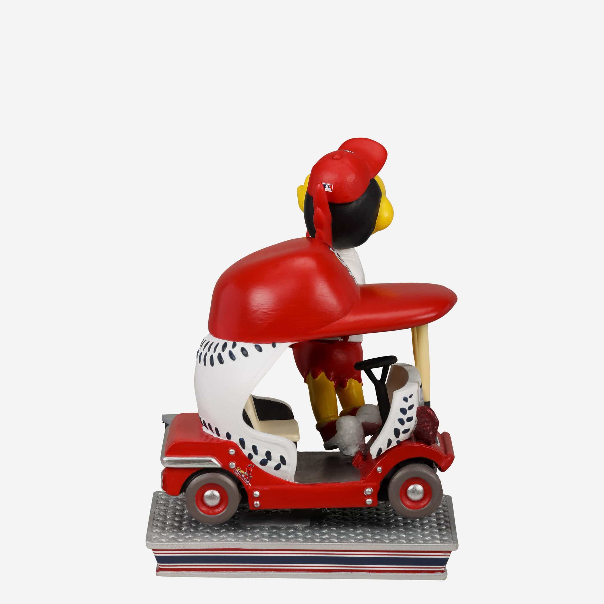 Fredbird St Louis Cardinals Bullpen Cart Mascot Bobblehead - Image 5