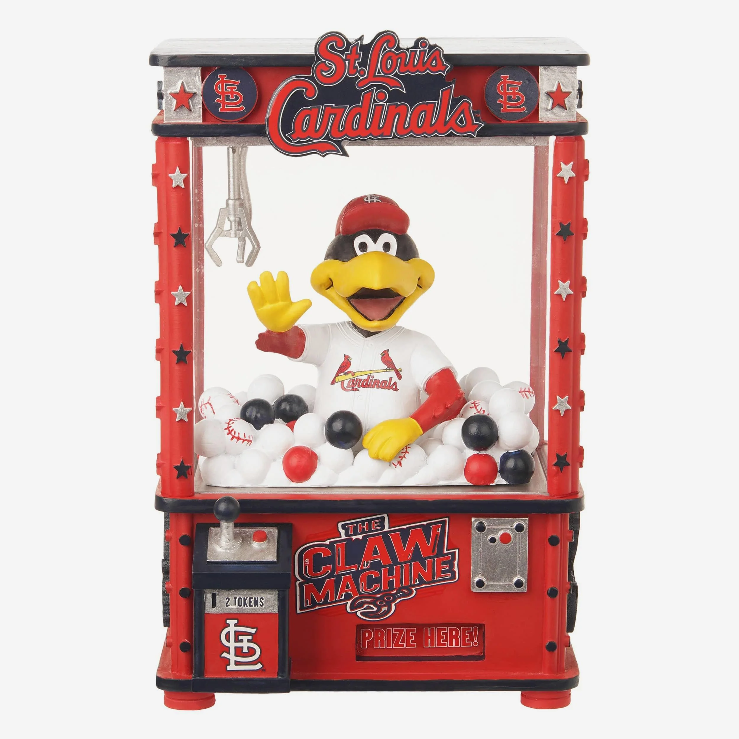 Fredbird St Louis Cardinals Claw Machine Mascot Bobblehead