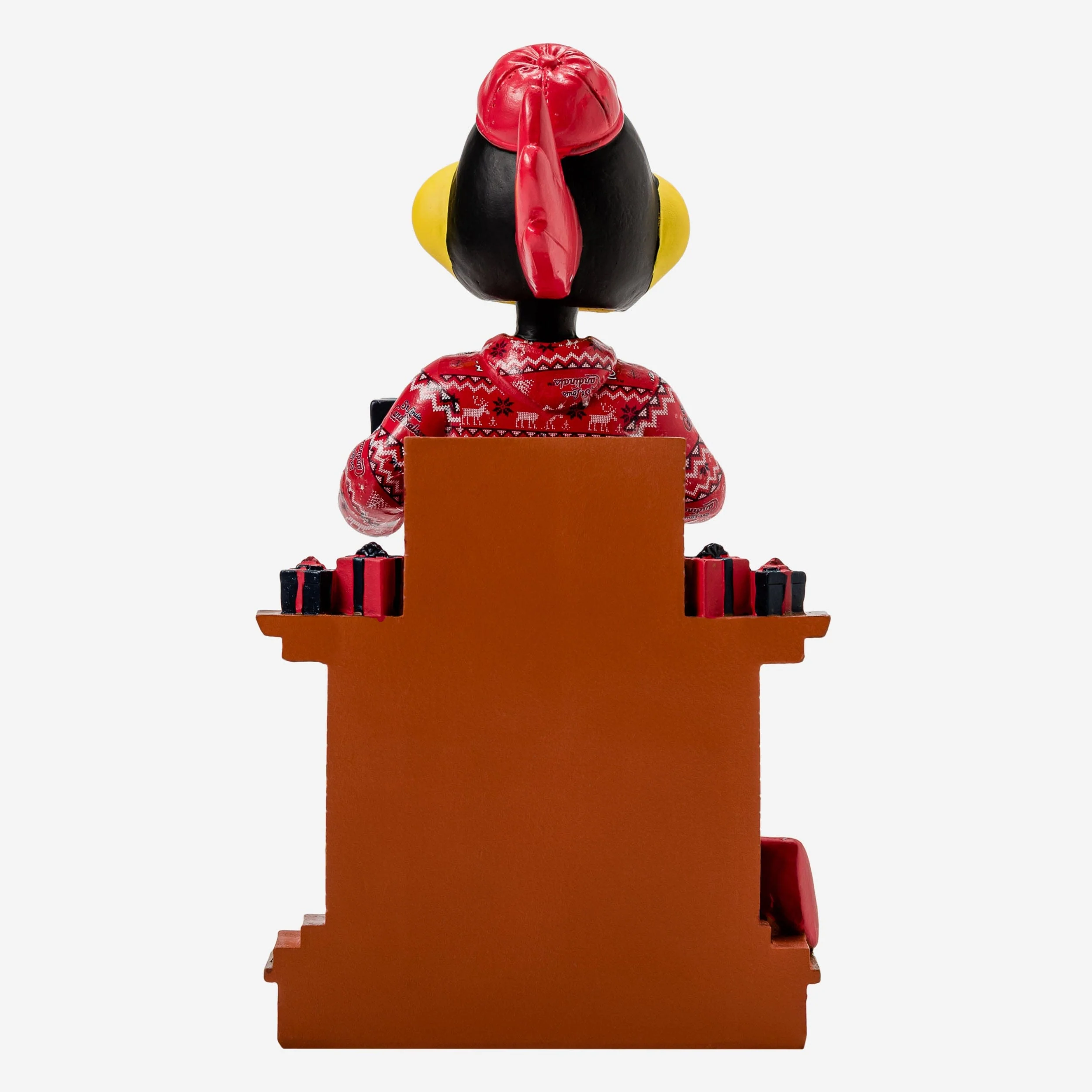 Fredbird St Louis Cardinals Holiday Mascot Bobblehead - Image 5