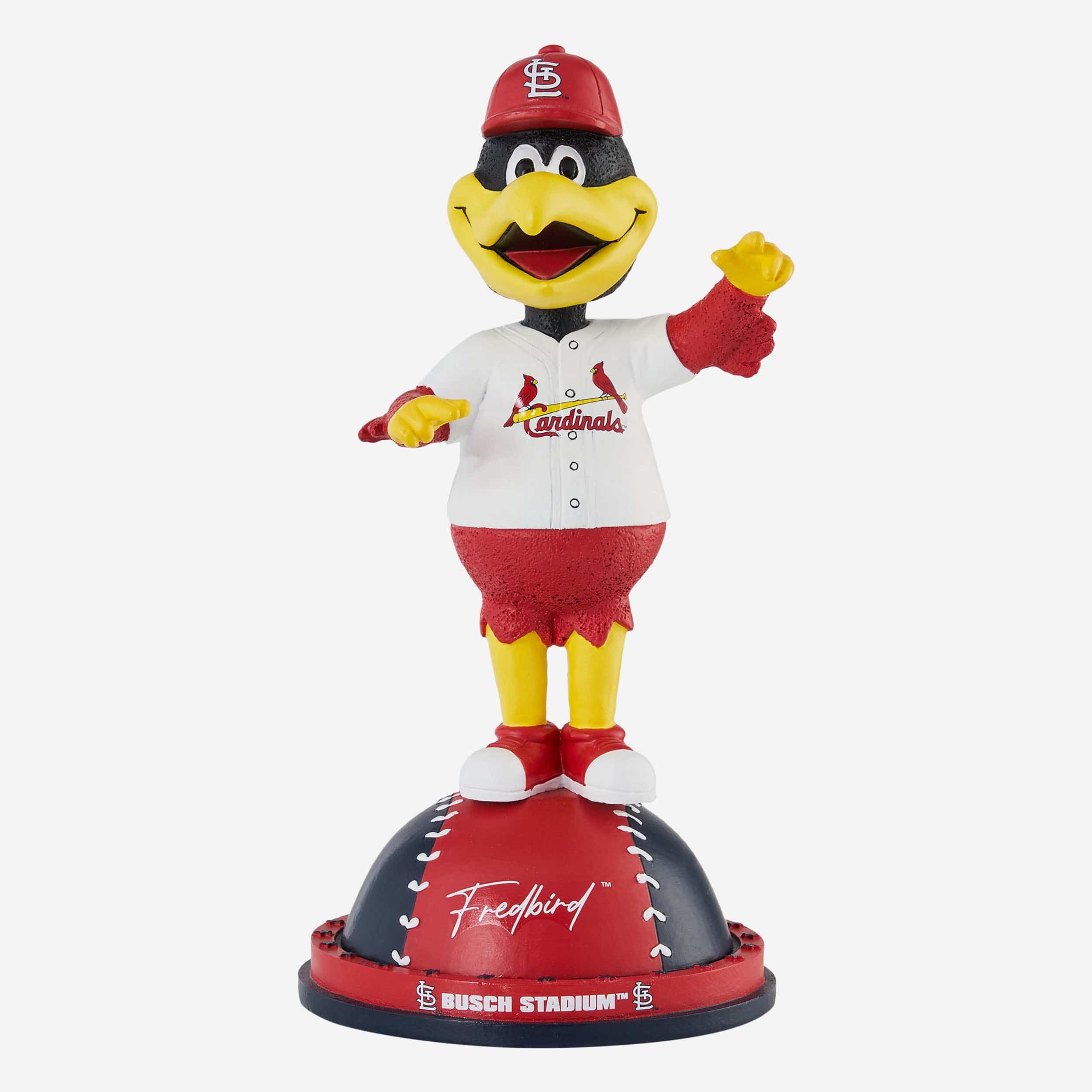 Fredbird St Louis Cardinals Magnetic Stadium Base Mascot Bobblehead
