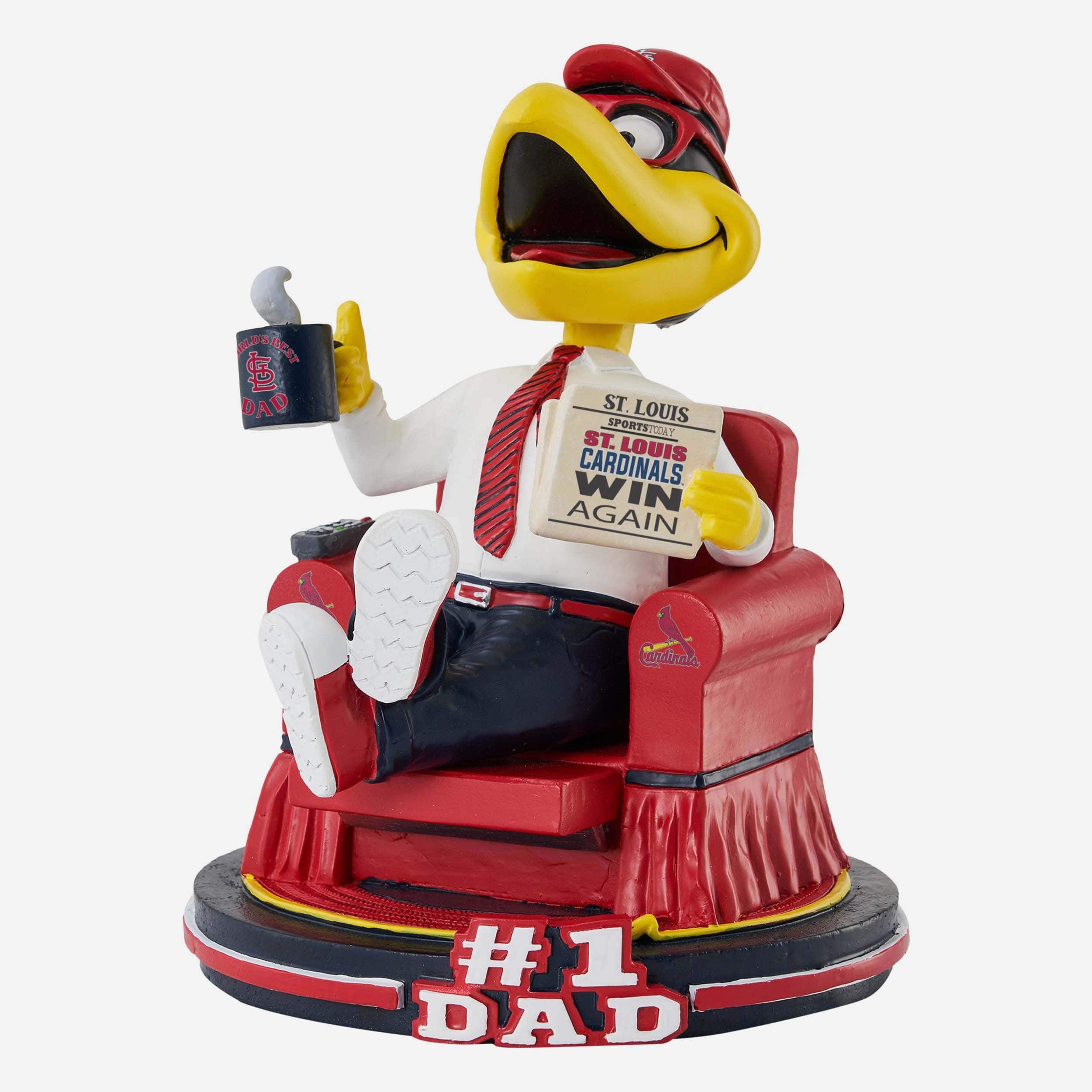 Fredbird St Louis Cardinals Mascot No 1 Dad Bobblehead