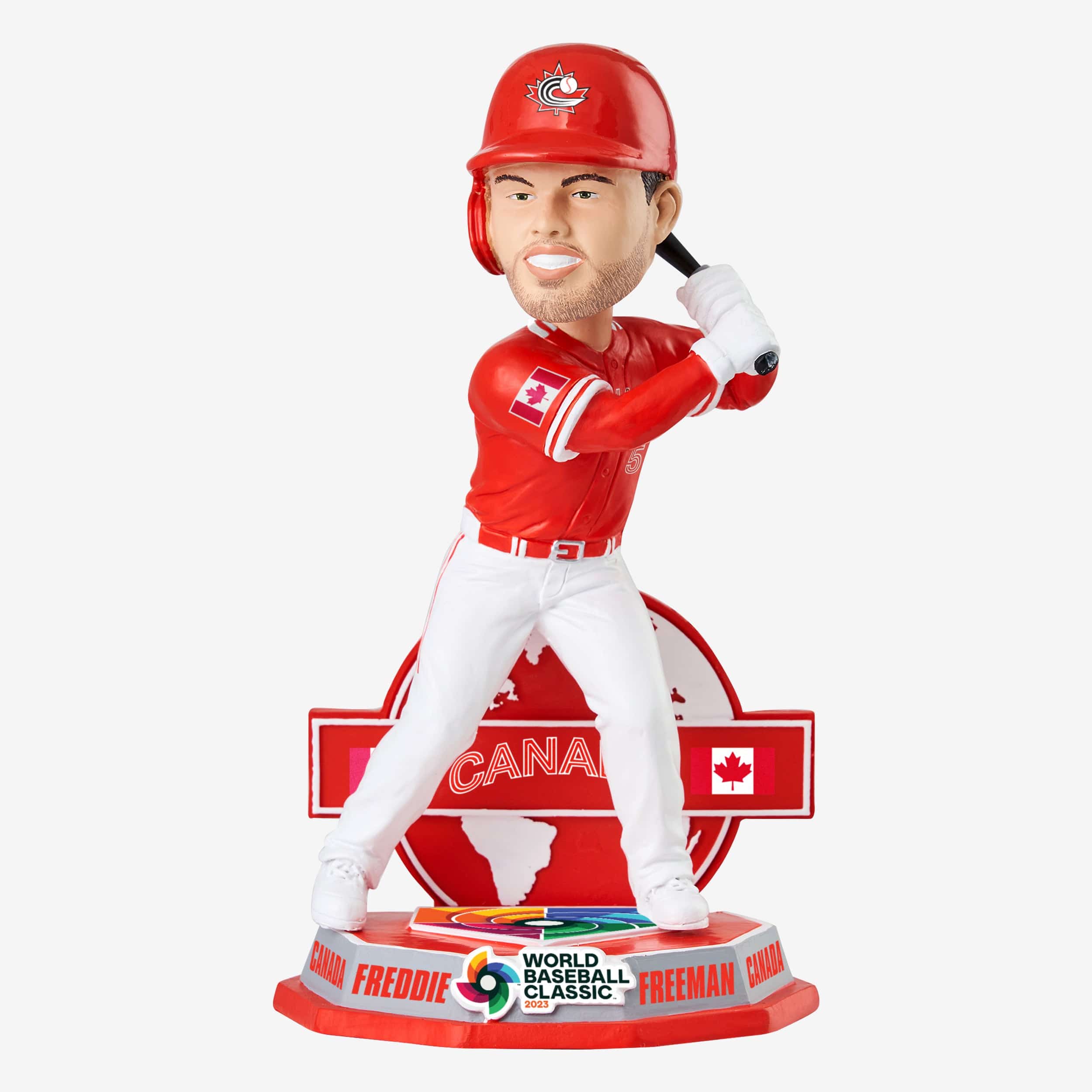 Freddie Freeman Canada 2023 World Baseball Classic Bobblehead