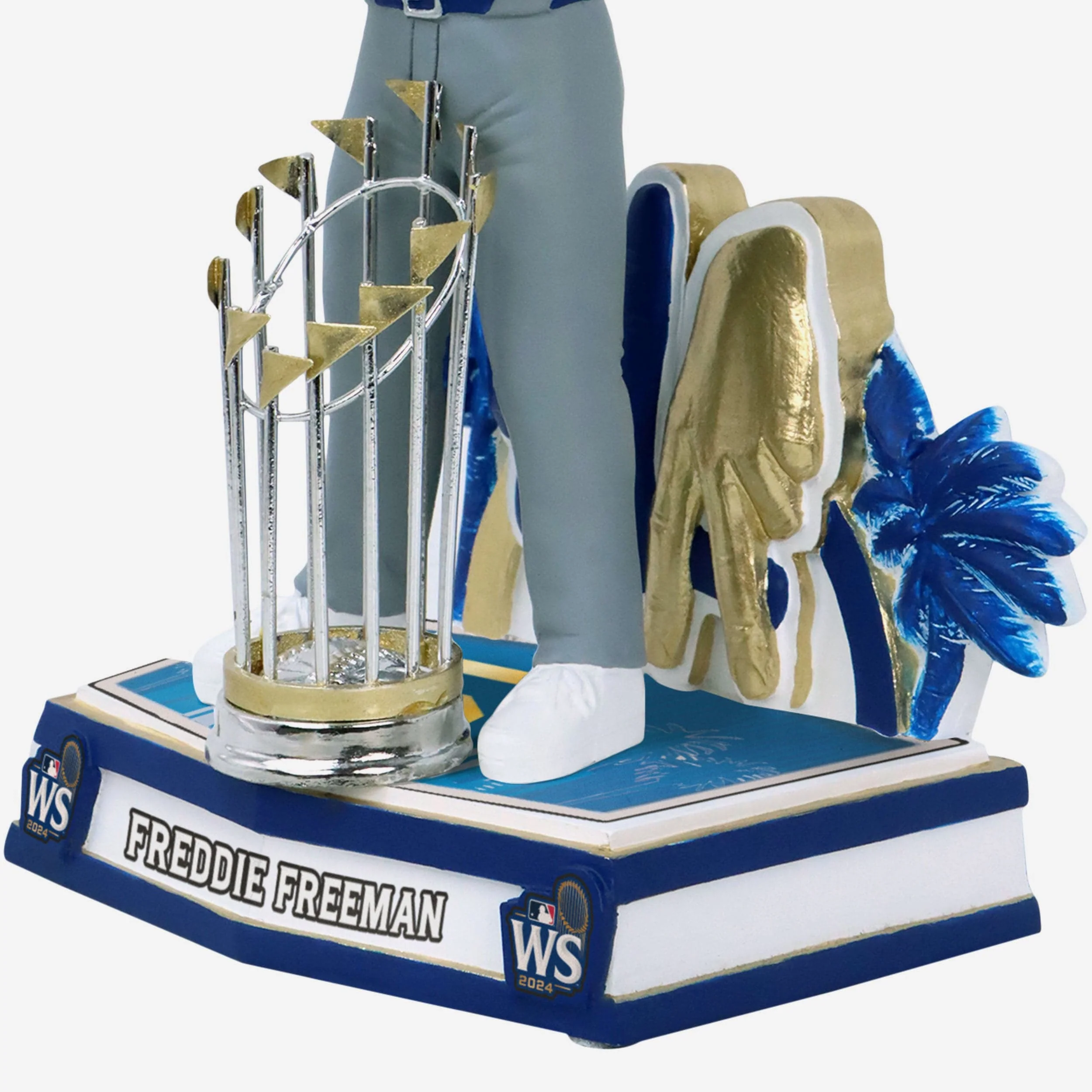 Freddie Freeman Los Angeles Dodgers 2024 World Series Champions LA Gesture Bobblehead - Image 3