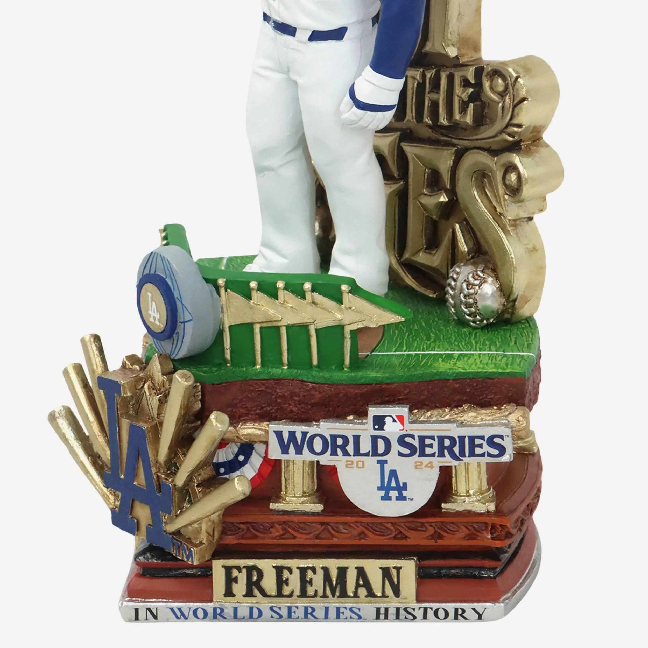 Freddie Freeman Los Angeles Dodgers 2024 World Series Game 1 Grand Slam Walk Off Home Run A Shot For The Ages Bobblehead - Image 3