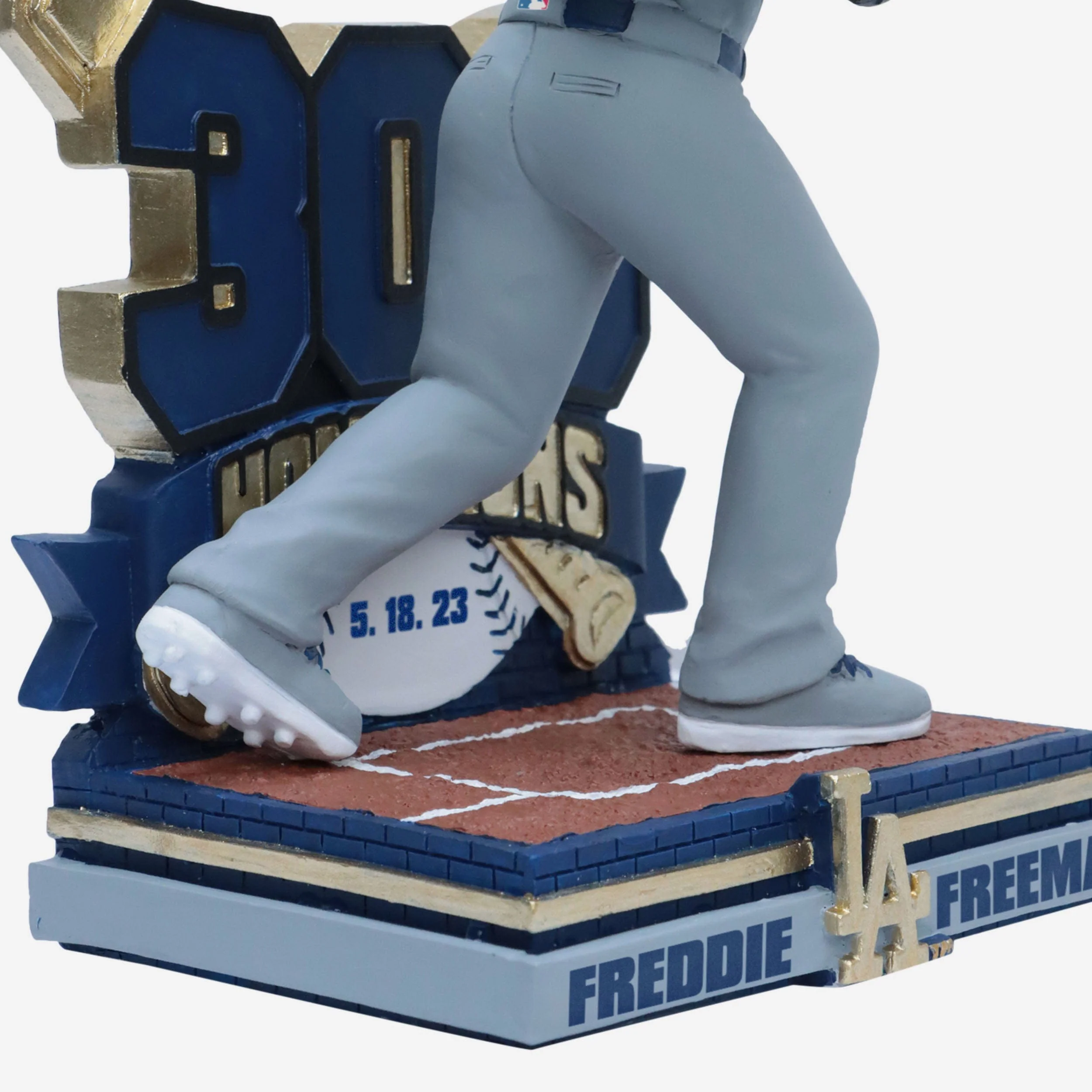 Freddie Freeman Los Angeles Dodgers 300 Home Run Bobblehead - Image 3
