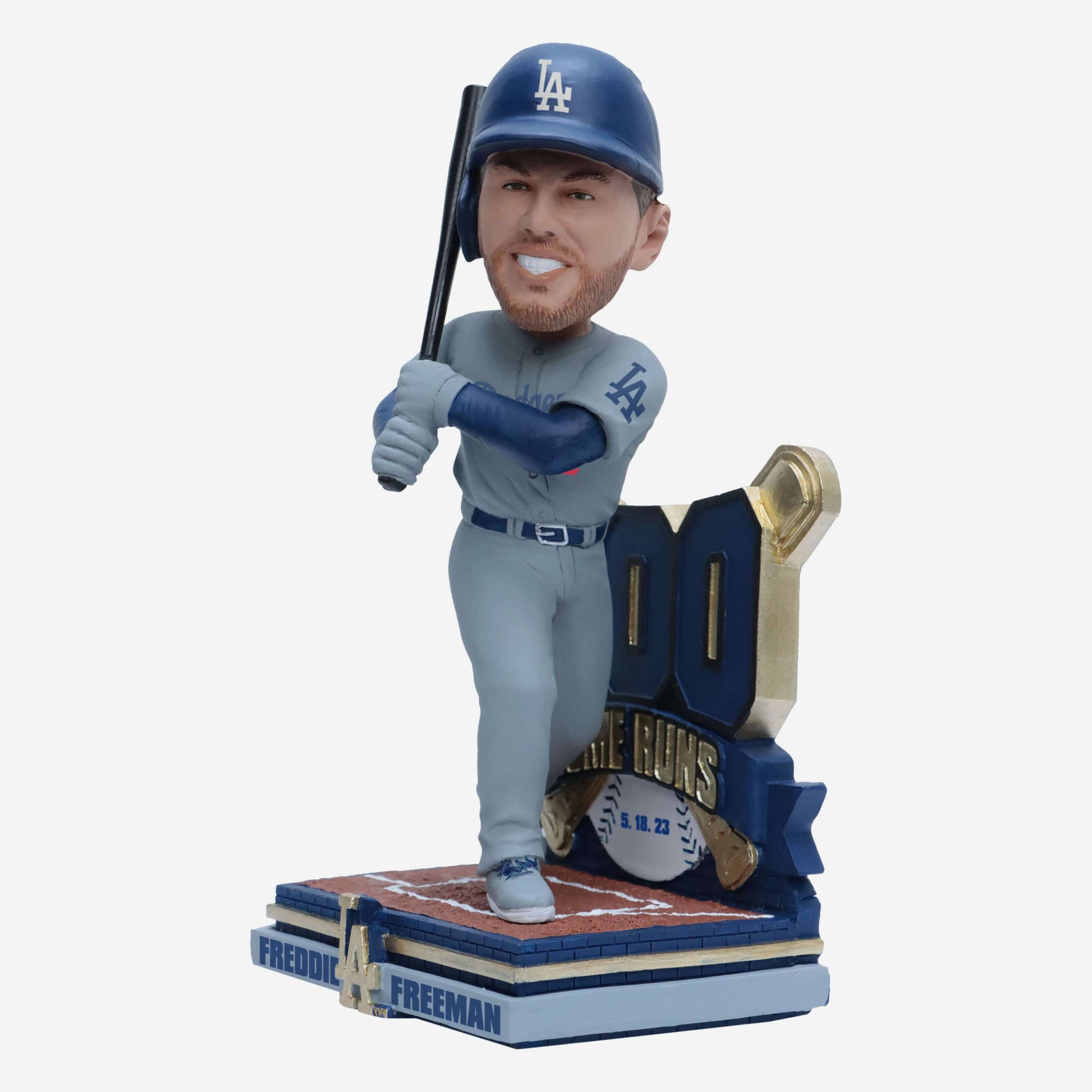 Freddie Freeman Los Angeles Dodgers 300 Home Run Bobblehead - Image 4