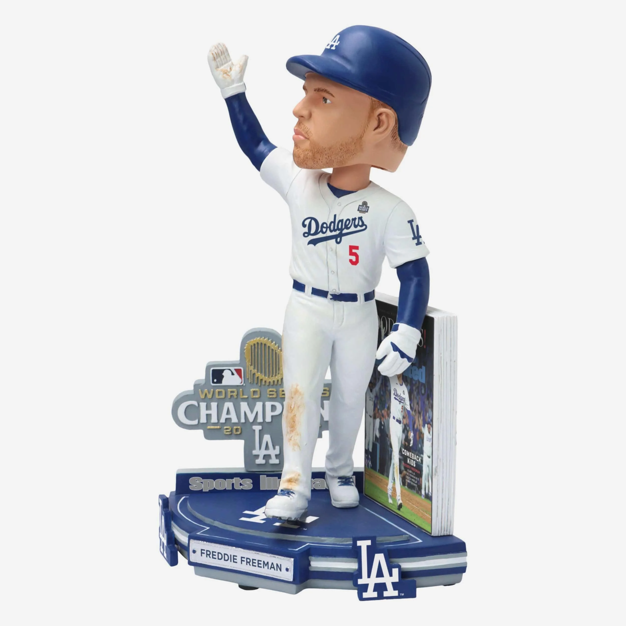 Freddie Freeman Los Angeles Dodgers Comeback Kids Sports Illustrated Cover Bobblehead - Image 5