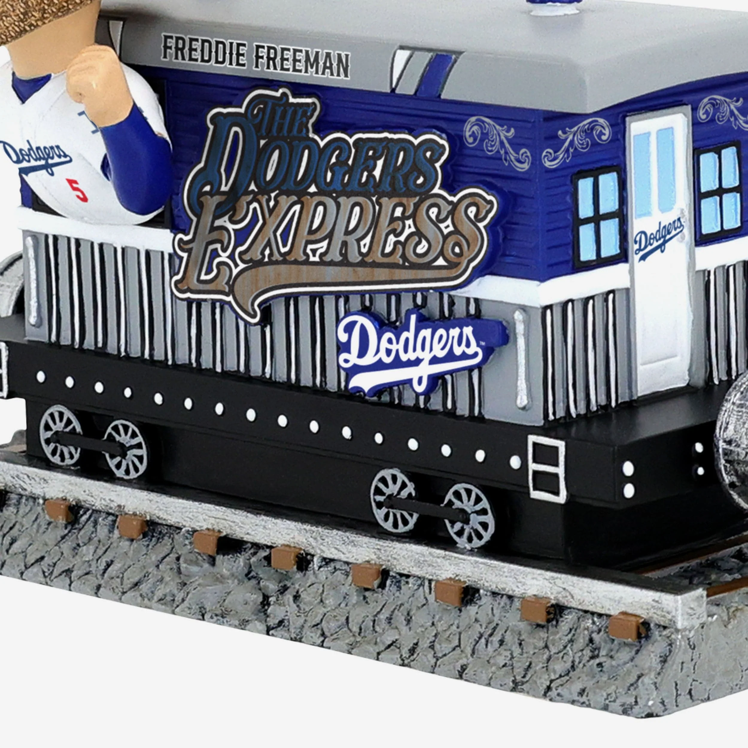 Freddie Freeman Los Angeles Dodgers Express Train Bobblehead - Image 3