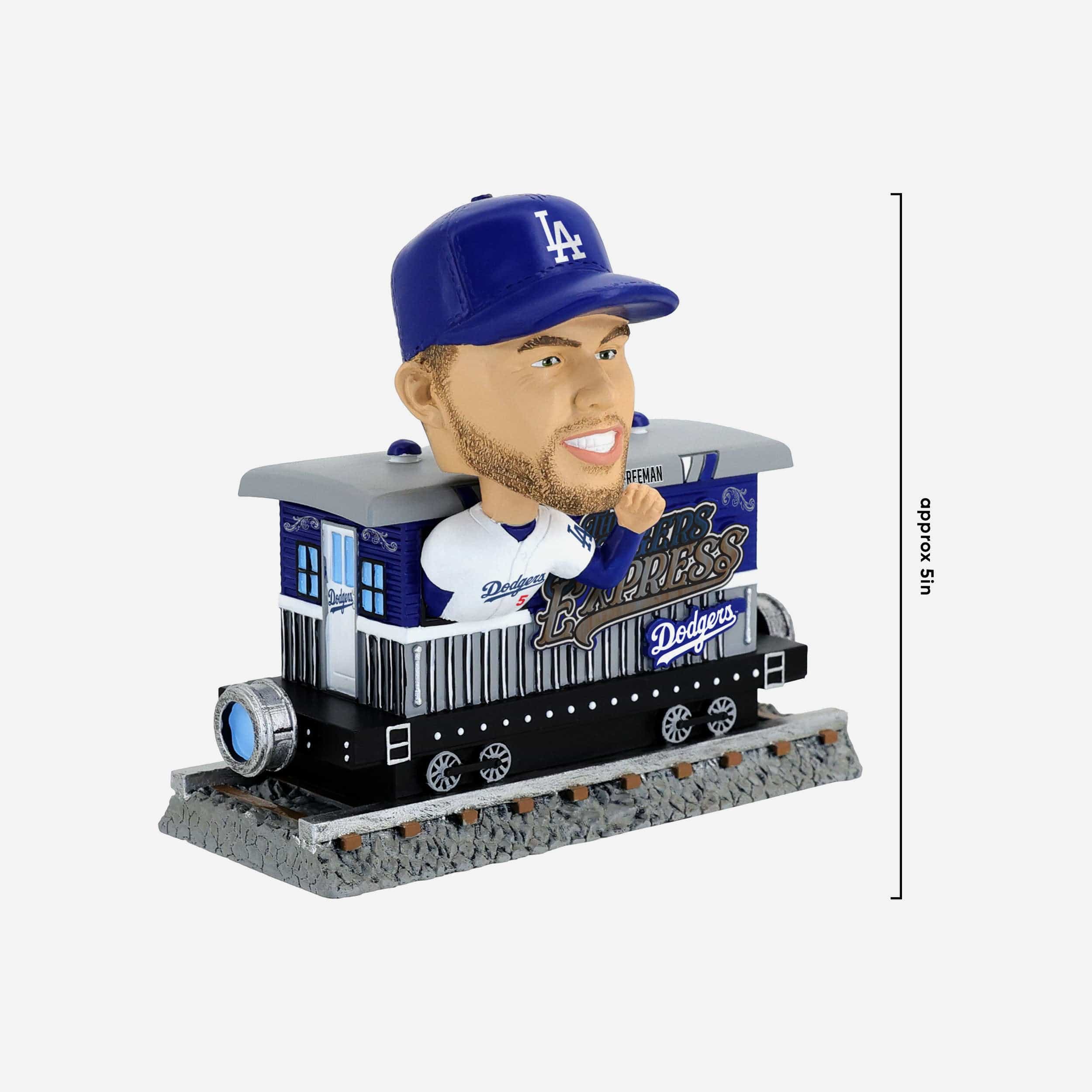 Freddie Freeman Los Angeles Dodgers Express Train Bobblehead - Image 4