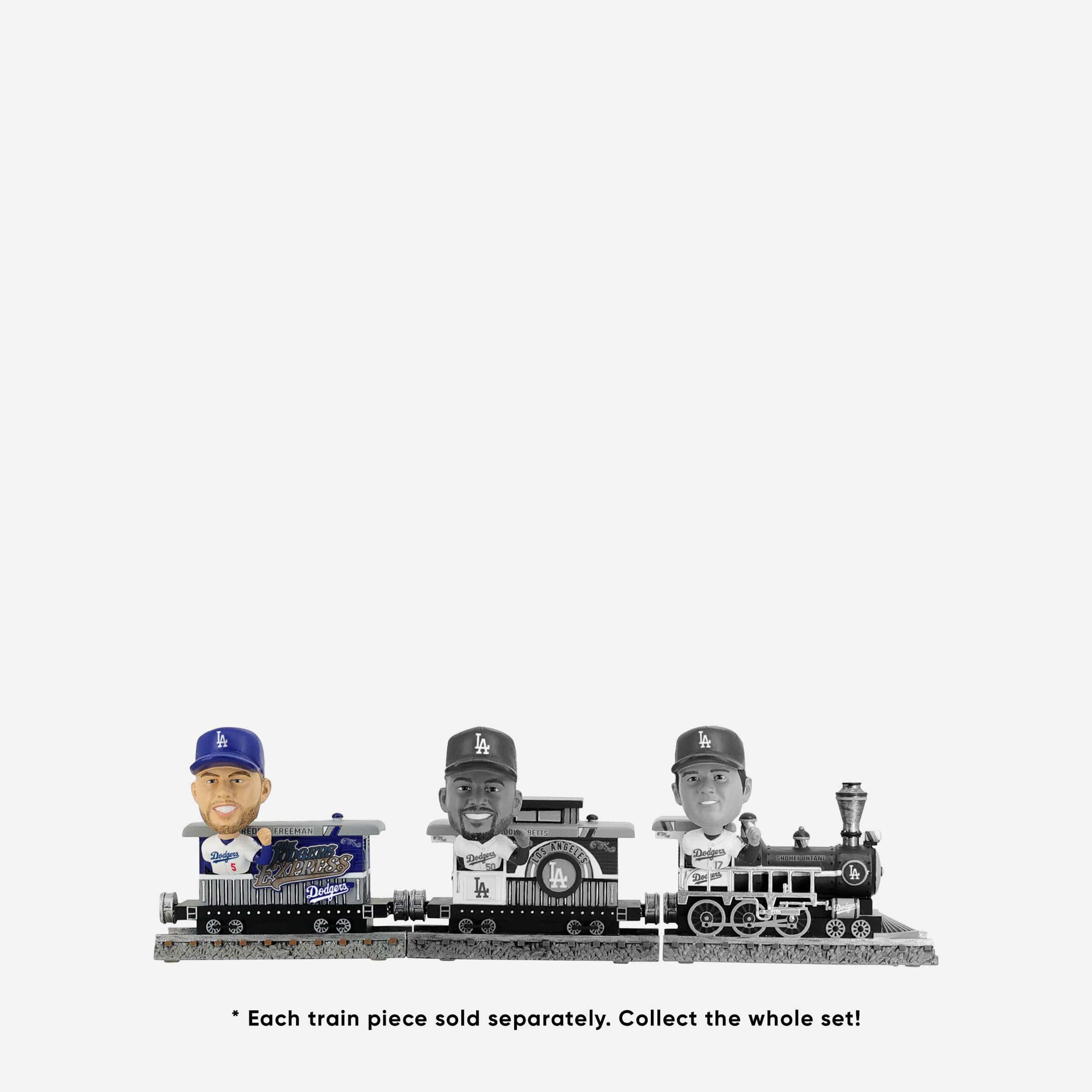 Freddie Freeman Los Angeles Dodgers Express Train Bobblehead - Image 6