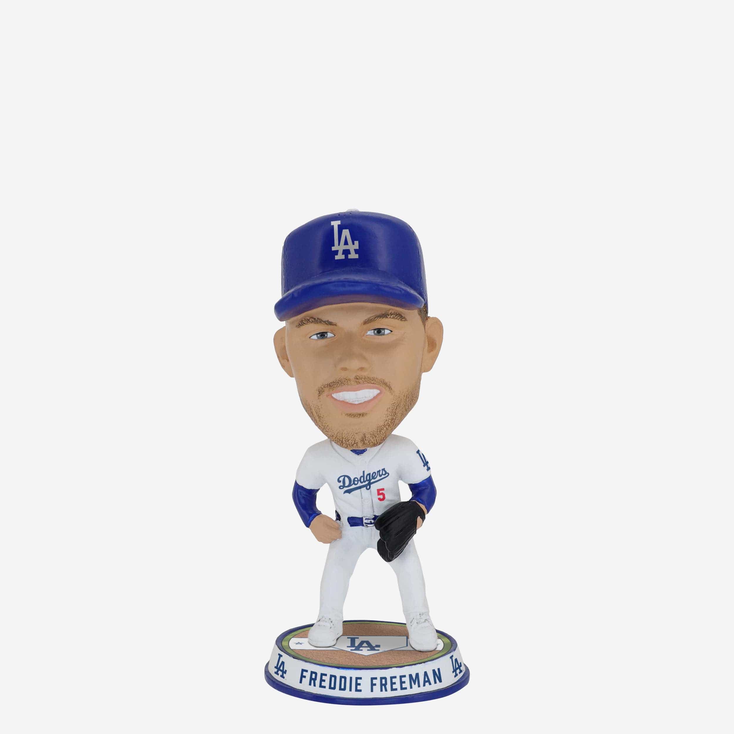 Freddie Freeman Los Angeles Dodgers Field Stripe Mini Bighead Bobblehead