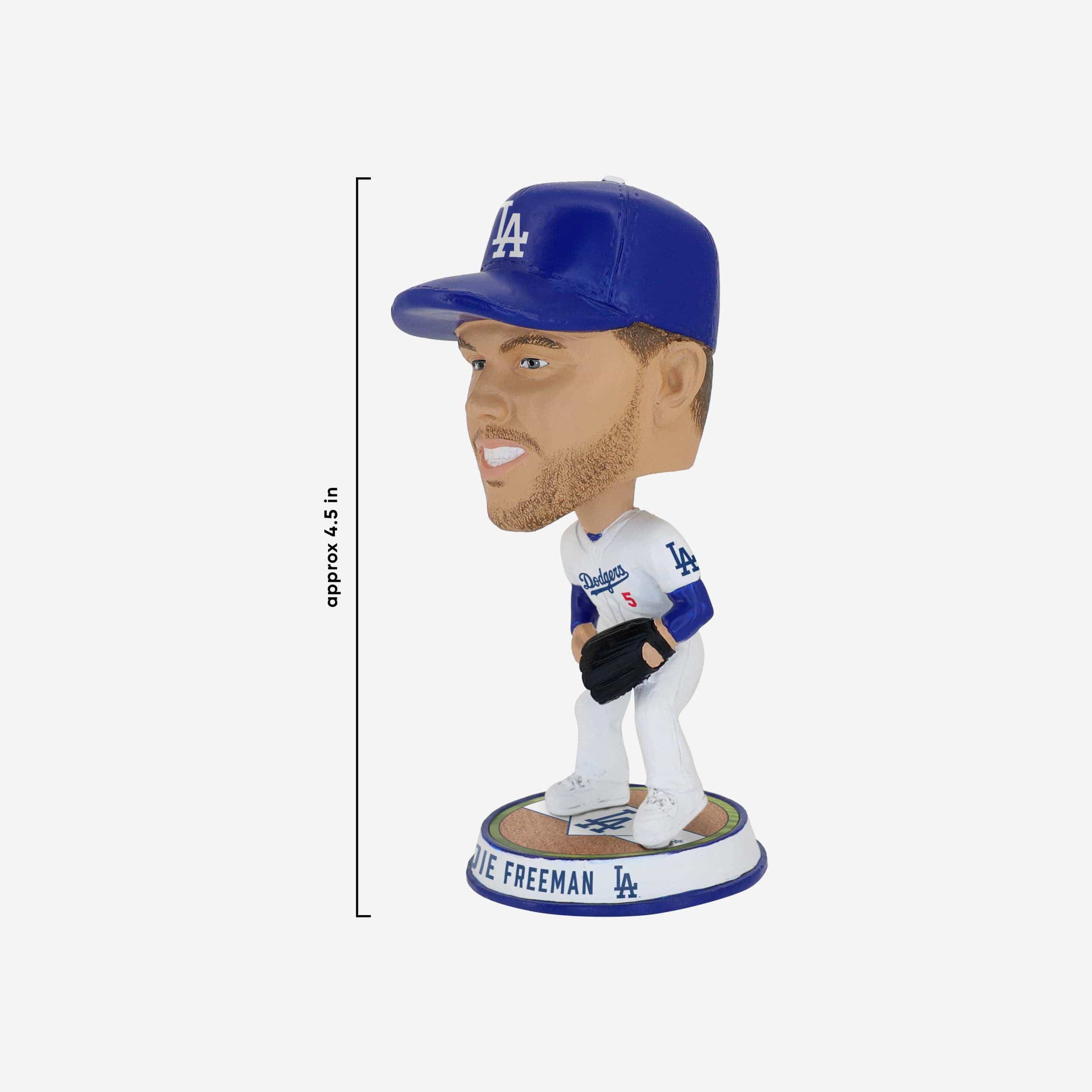 Freddie Freeman Los Angeles Dodgers Field Stripe Mini Bighead Bobblehead - Image 4