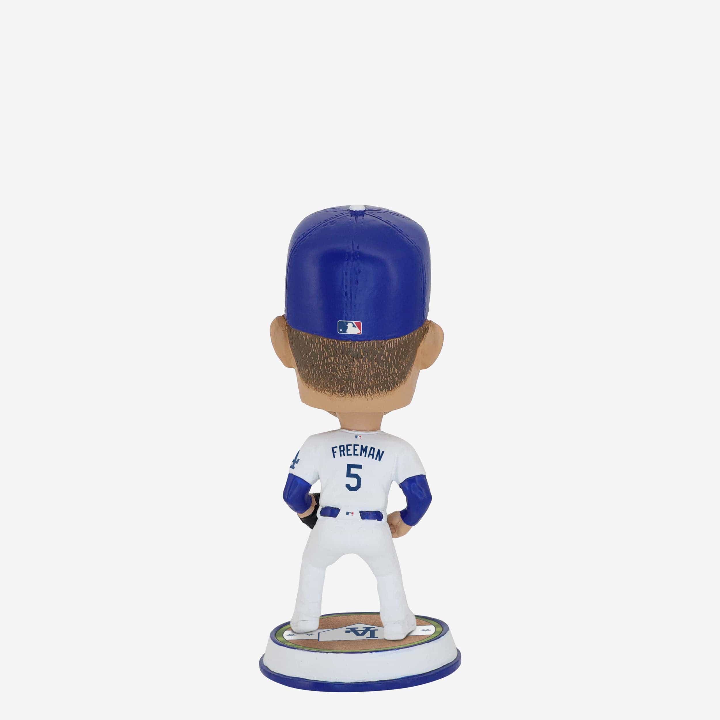 Freddie Freeman Los Angeles Dodgers Field Stripe Mini Bighead Bobblehead - Image 5