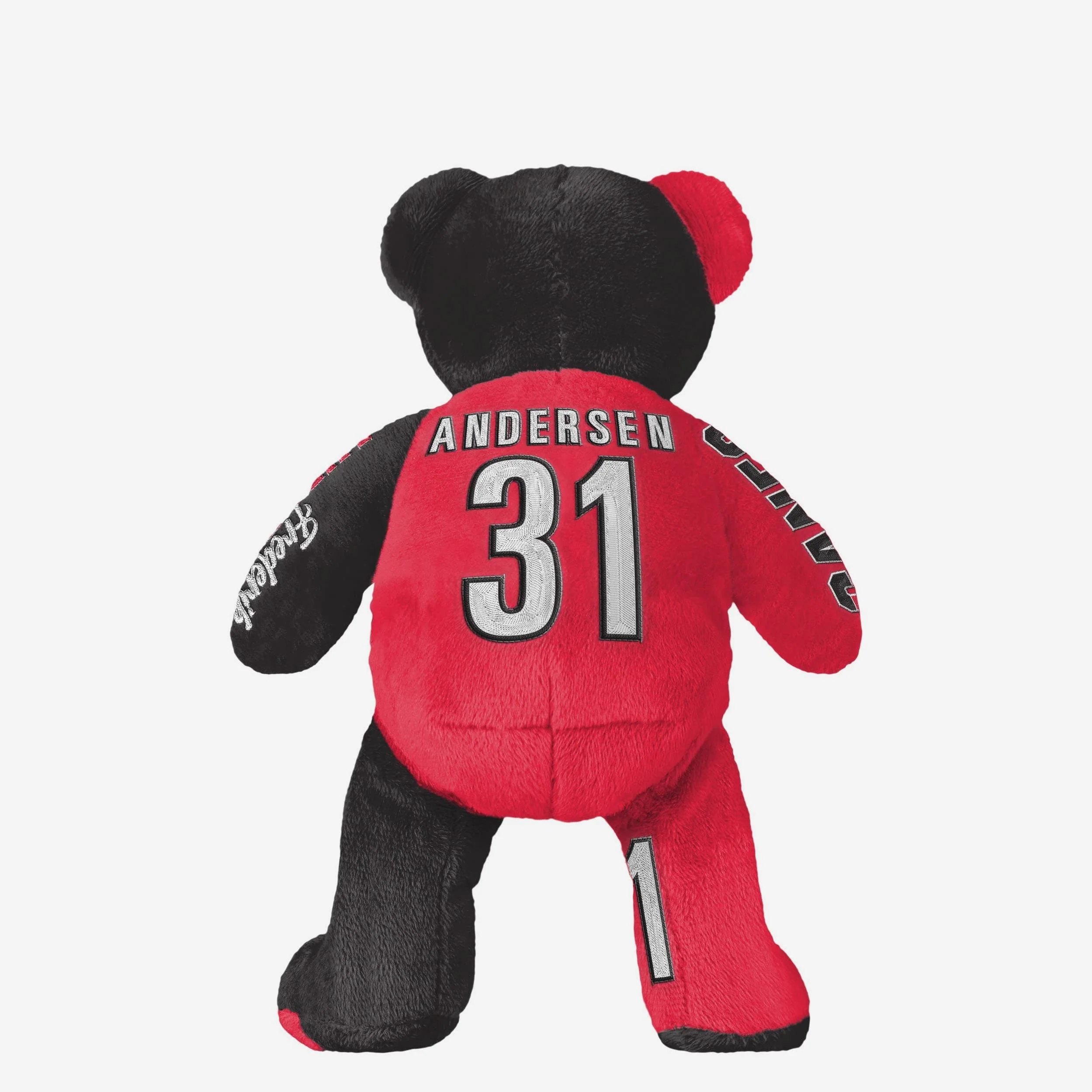 Frederik Andersen Carolina Hurricanes 2026 Stanley Cup Champions Team Beans Embroidered Player Bear - Image 2