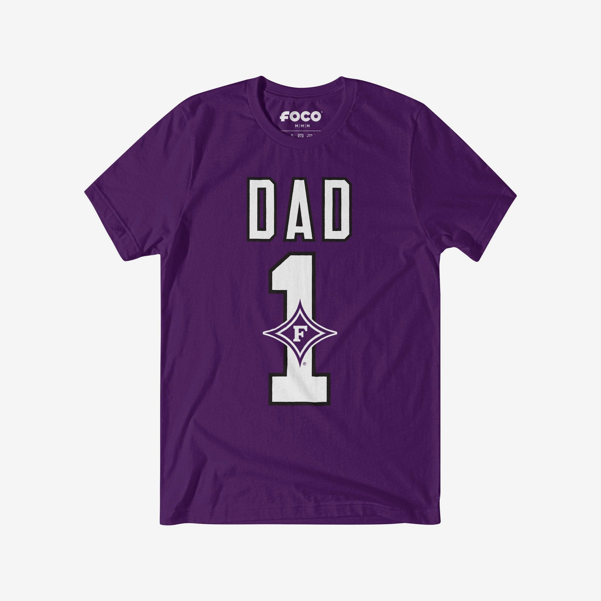 Furman Paladins Number 1 Dad T-Shirt