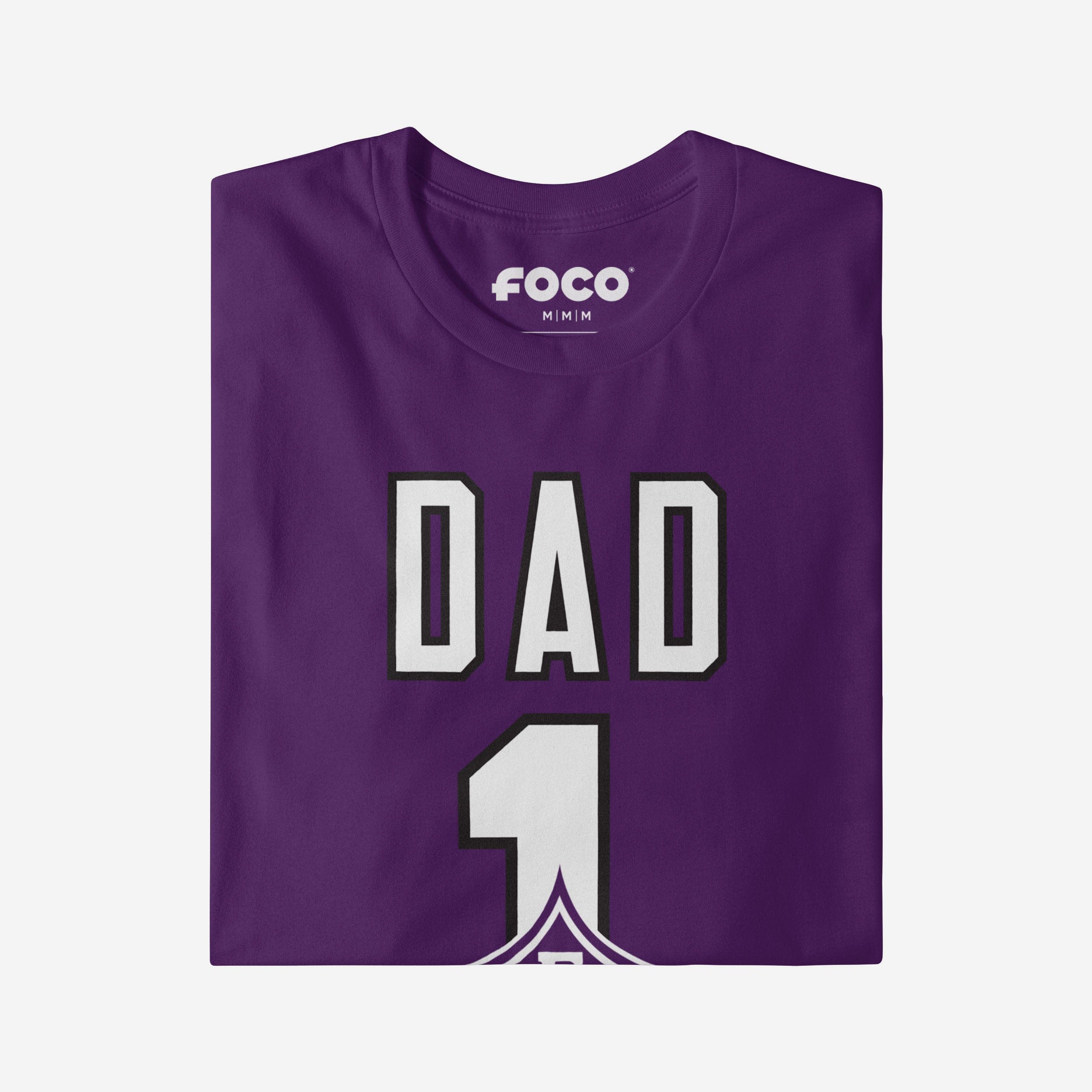 Furman Paladins Number 1 Dad T-Shirt - Image 3