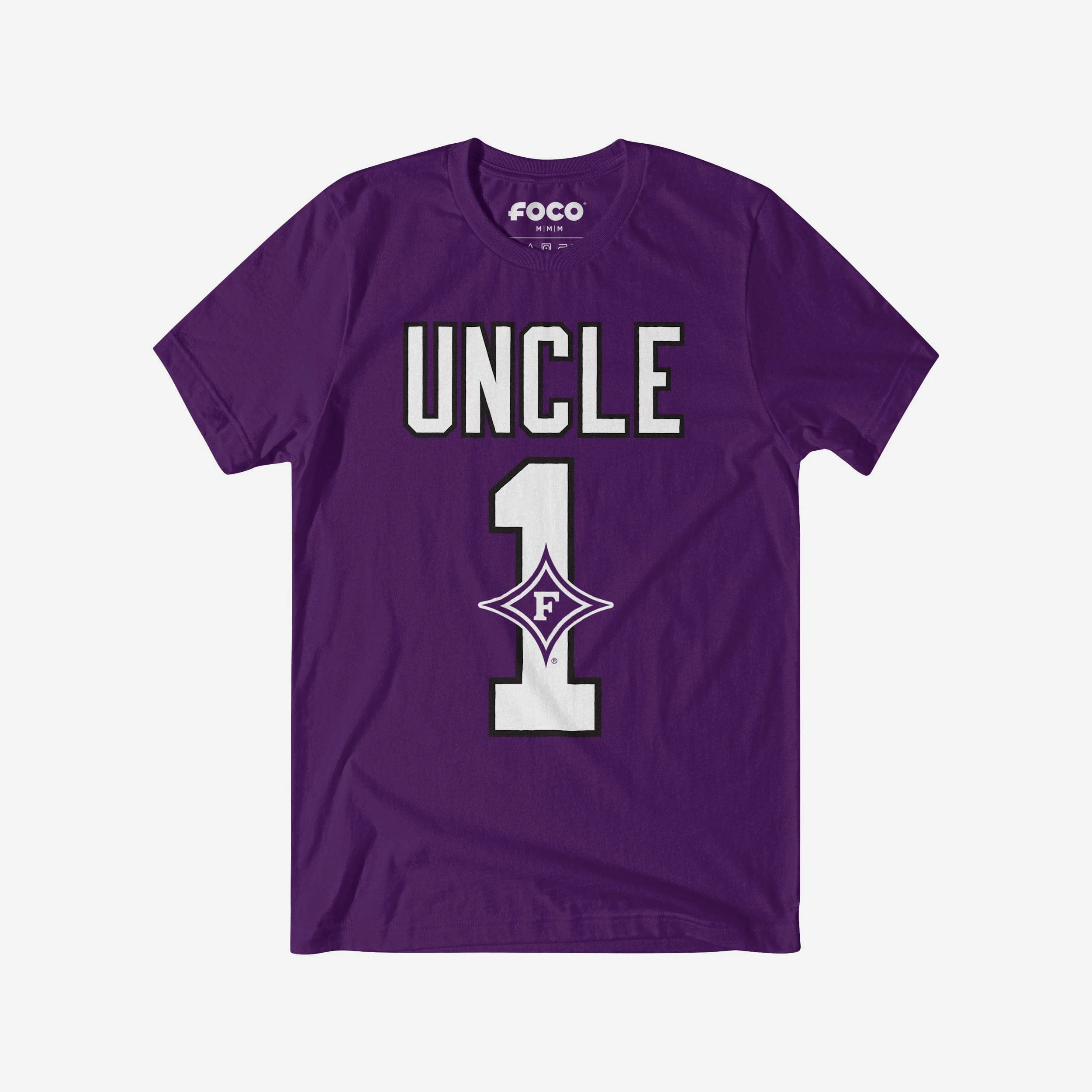 Furman Paladins Number 1 Uncle T-Shirt