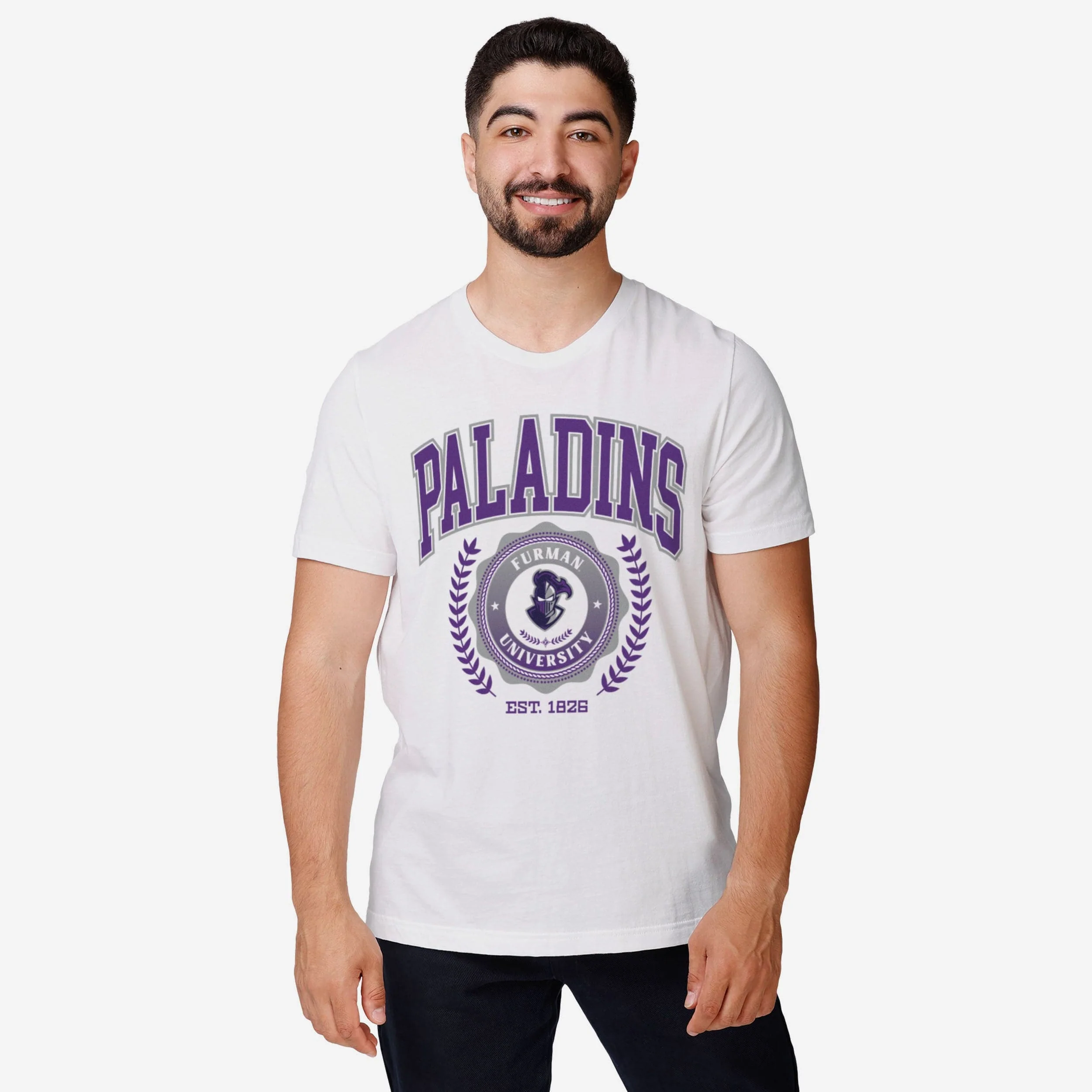 Furman Paladins Team Crest T-Shirt - Image 2