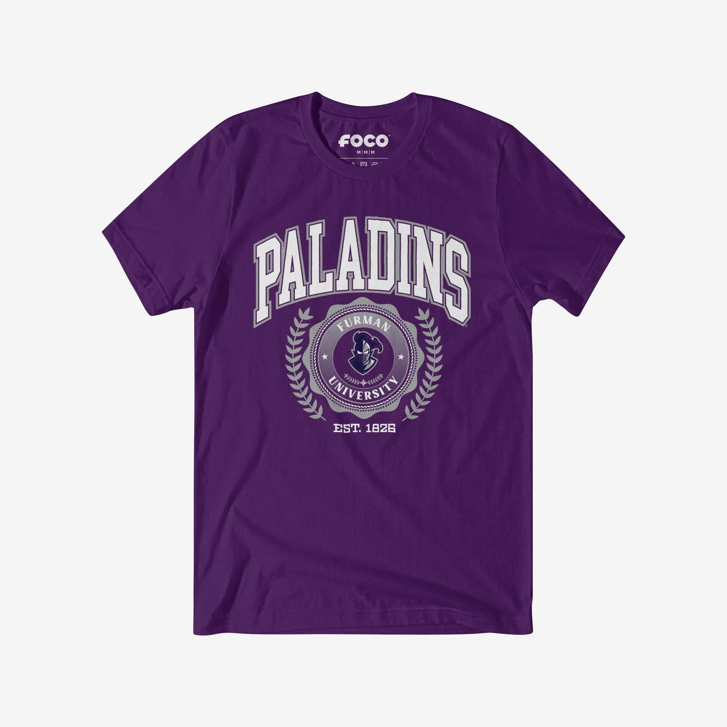Furman Paladins Team Crest T-Shirt - Image 5
