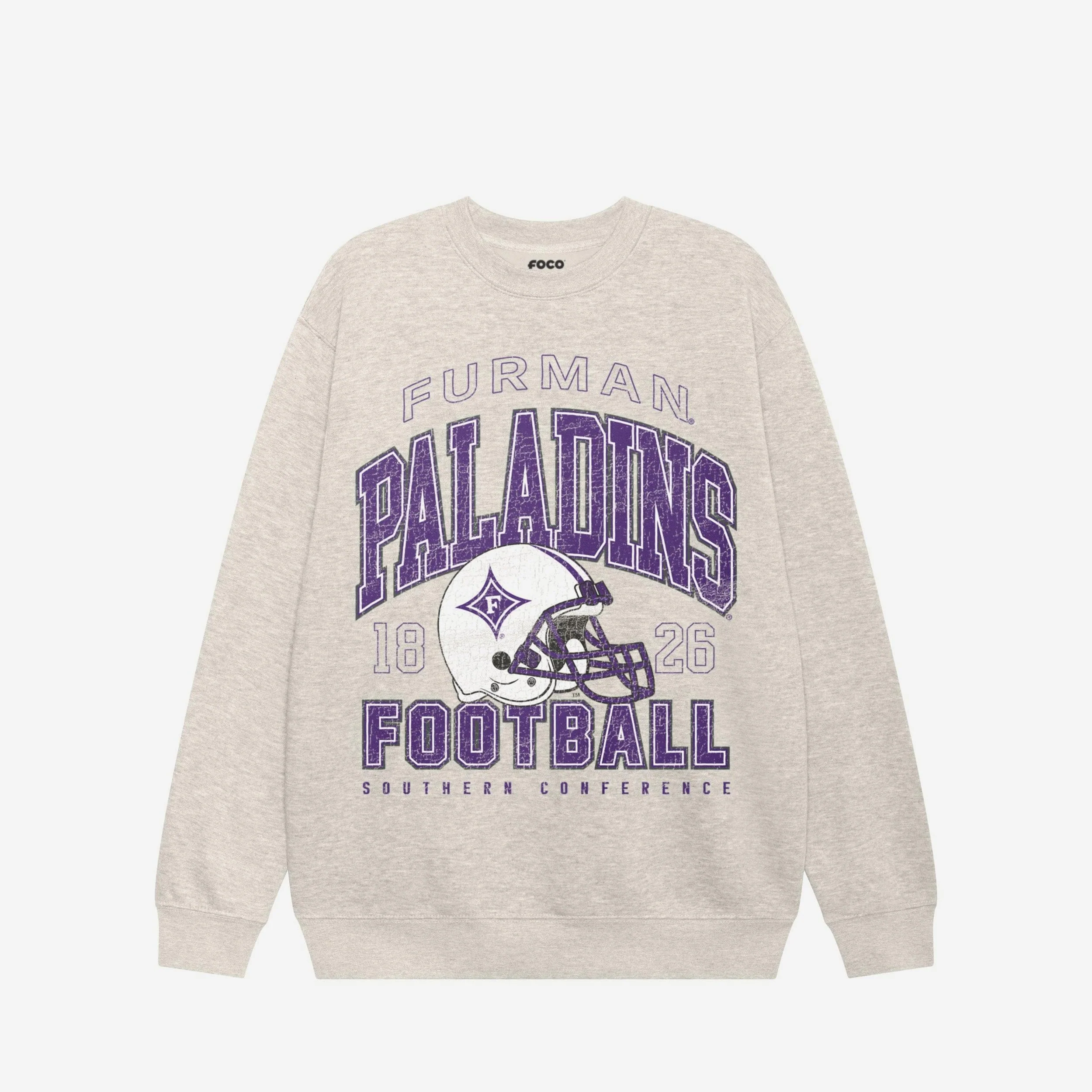 Furman Paladins Varsity Crew Neck Sweatshirt