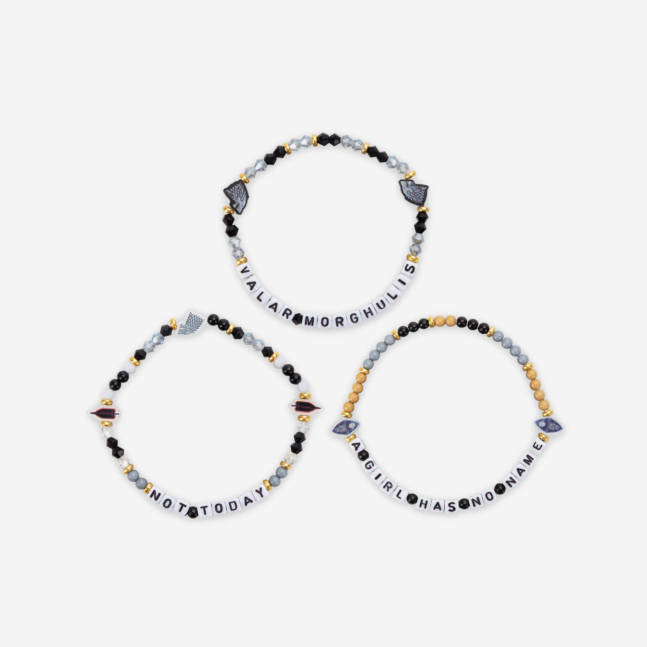 Game of Thrones™ Arya Stark 3 Pack Friendship Bracelet - Image 3