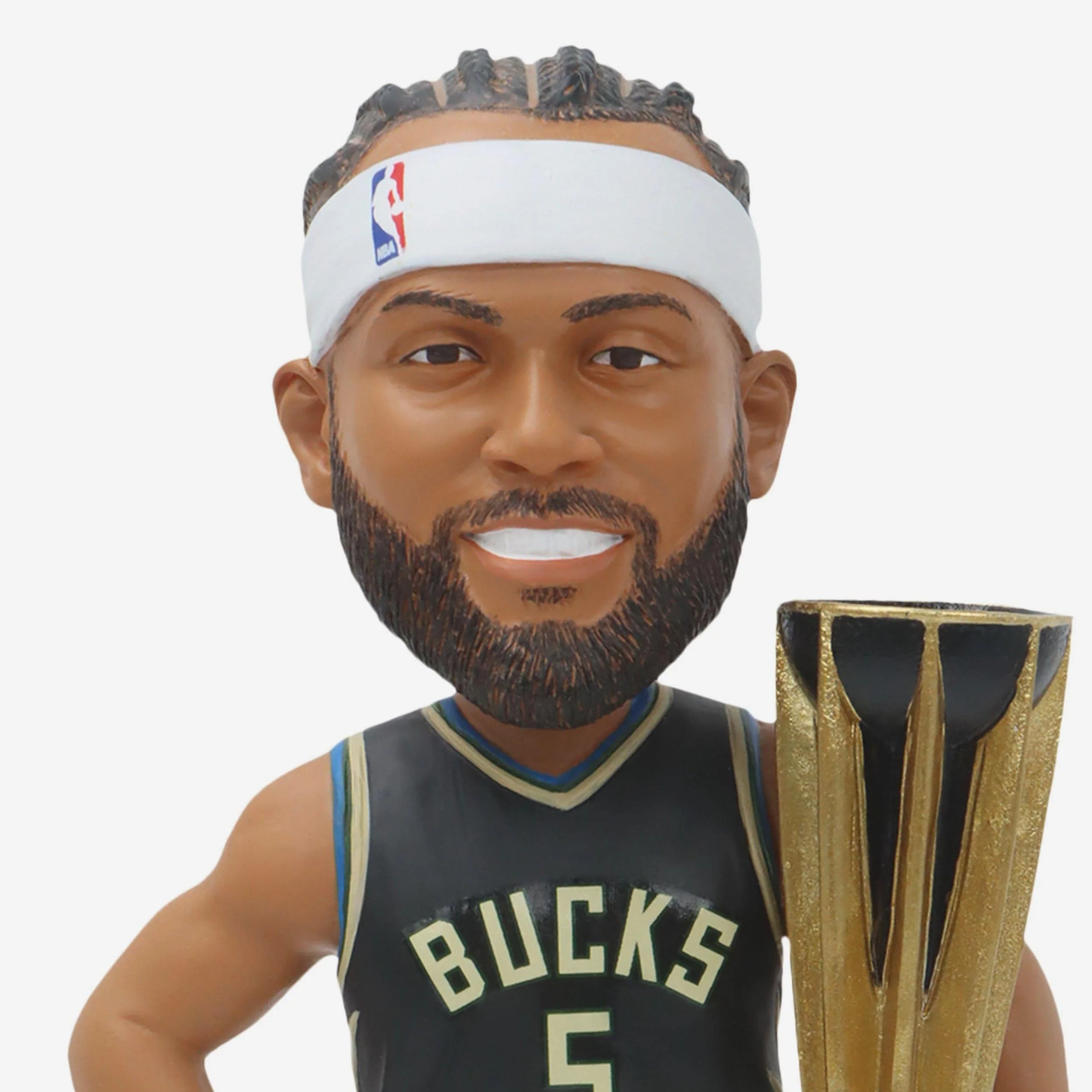 Gary Trent Jr Milwaukee Bucks 2024 NBA Cup Champions Bobblehead - Image 2