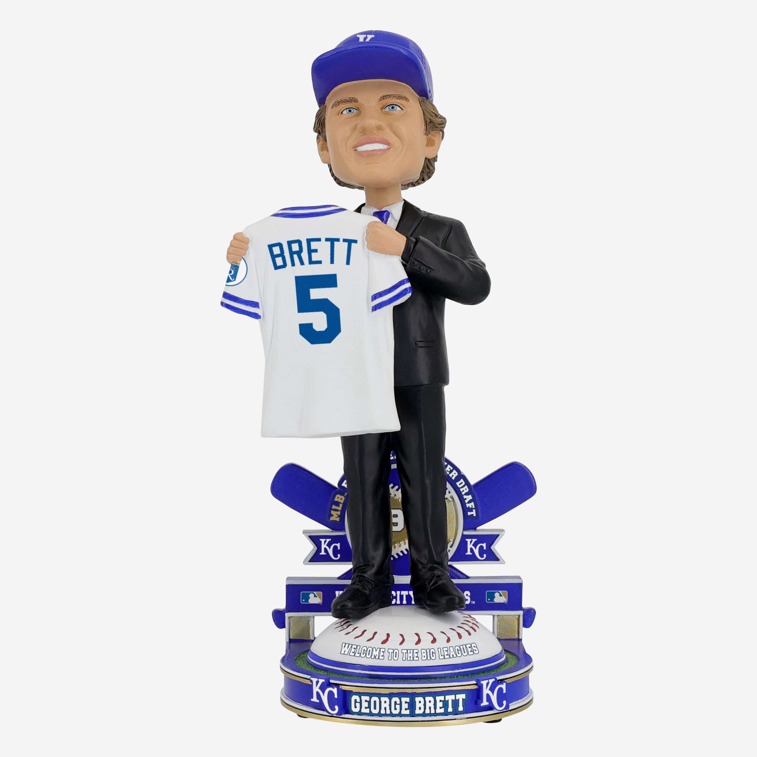 George Brett Kansas City Royals 1971 Draft Pick Bobblehead