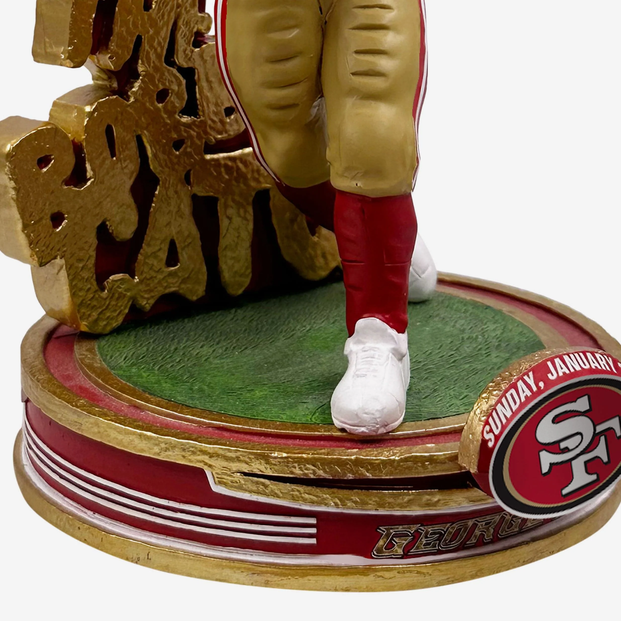 George Kittle San Francisco 49ers Circus Catch Bobblehead - Image 3
