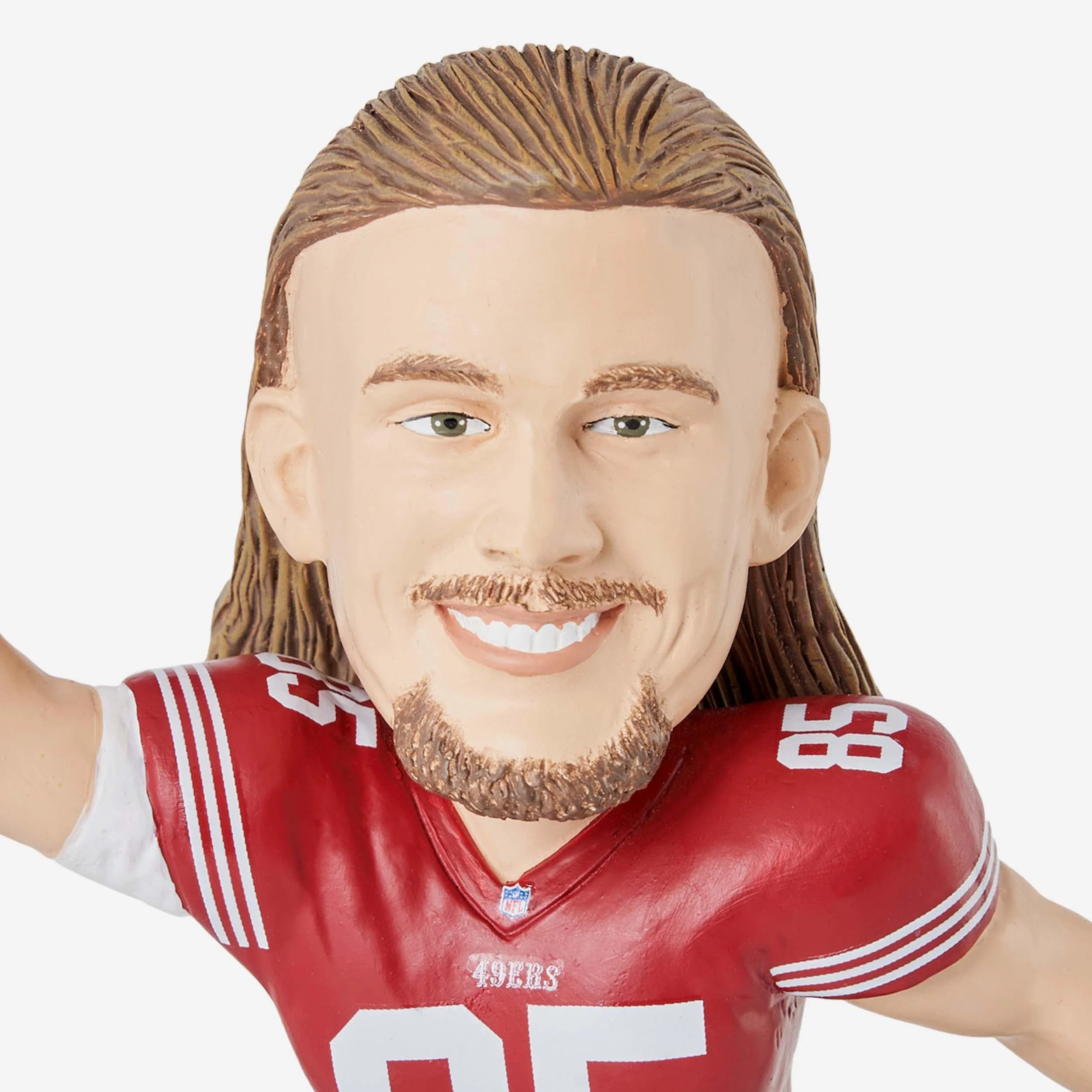 George Kittle San Francisco 49ers Franchise Fastest To 400 Receptions Bobblehead - Image 2