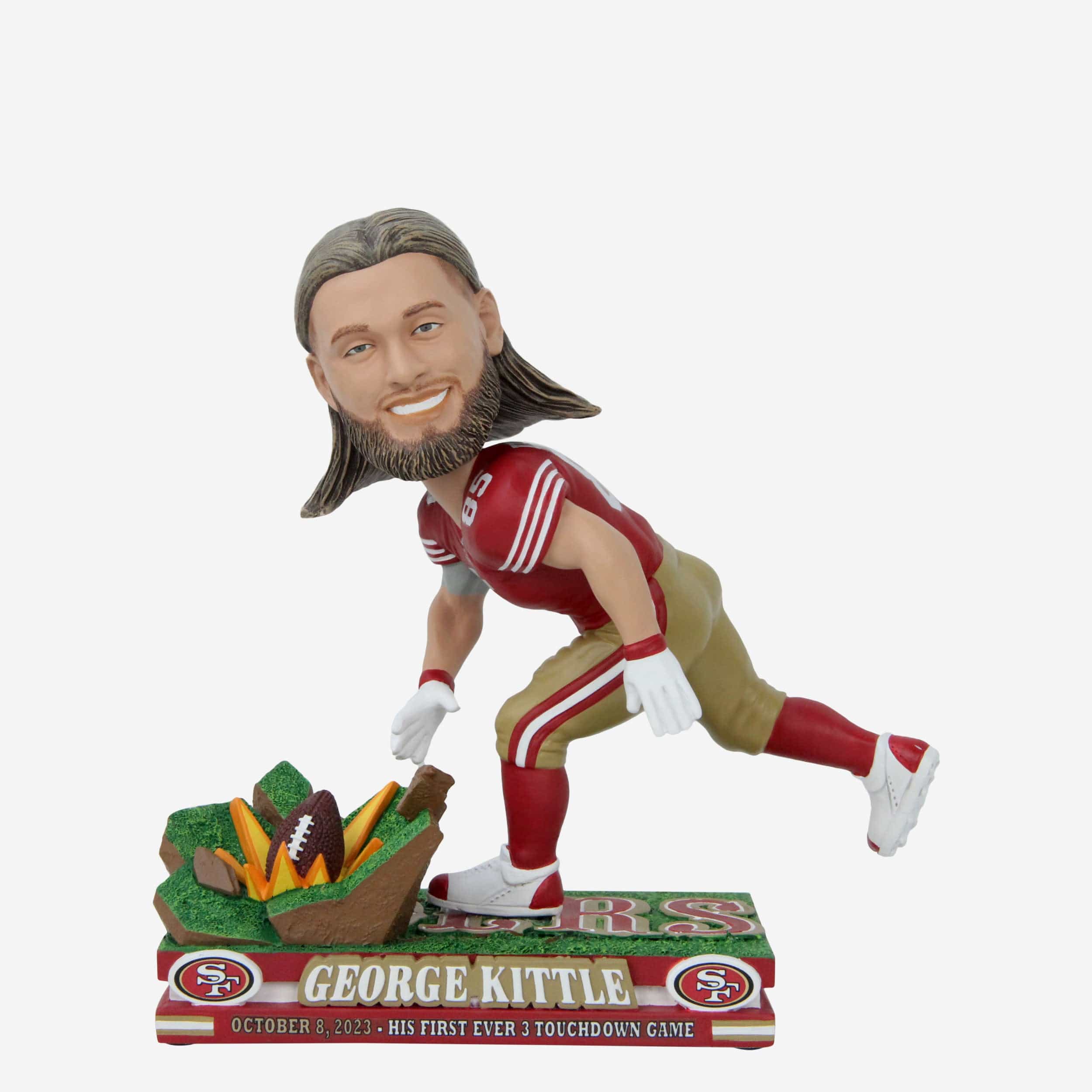 George Kittle San Francisco 49ers Gamebreaker Bobblehead
