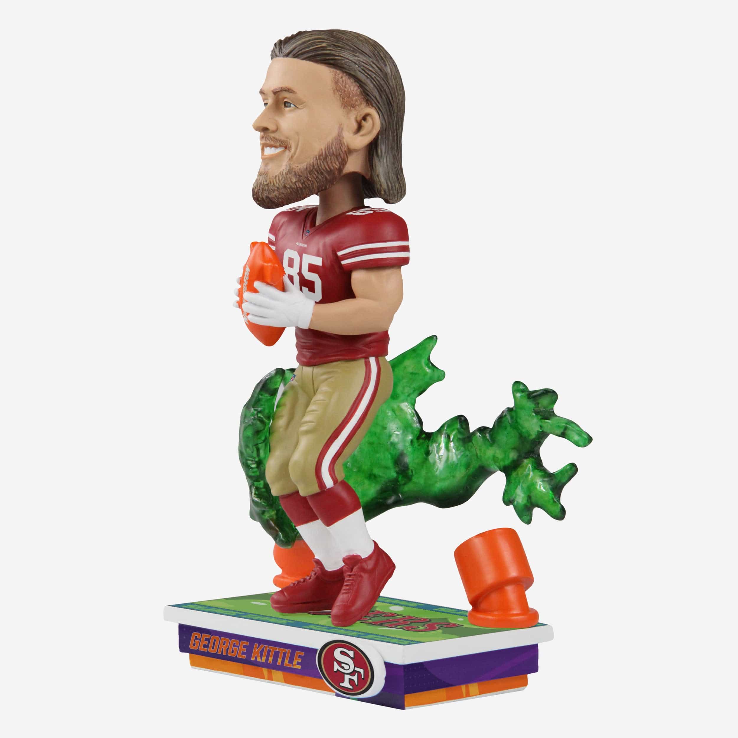 George Kittle San Francisco 49ers Slime Zone Bobblehead - Image 4