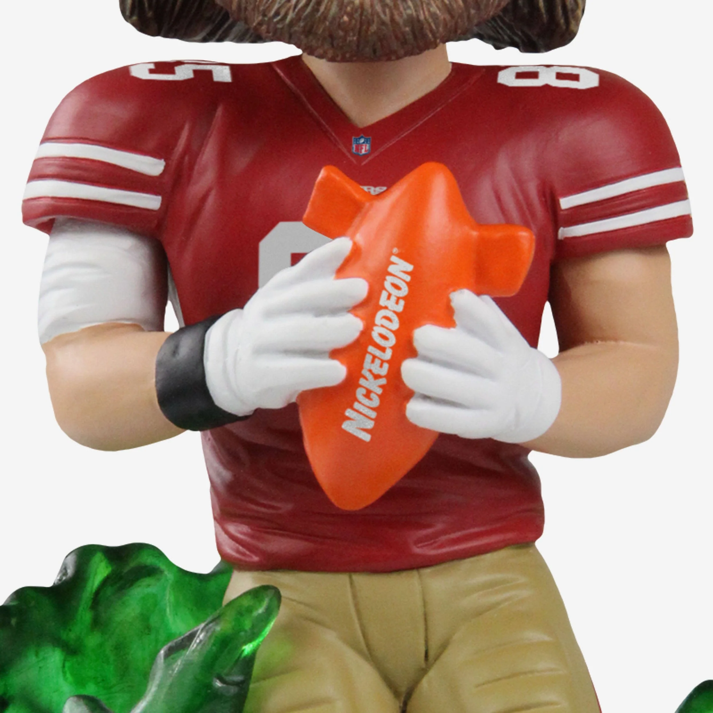 George Kittle San Francisco 49ers Slime Zone Bobblehead - Image 5