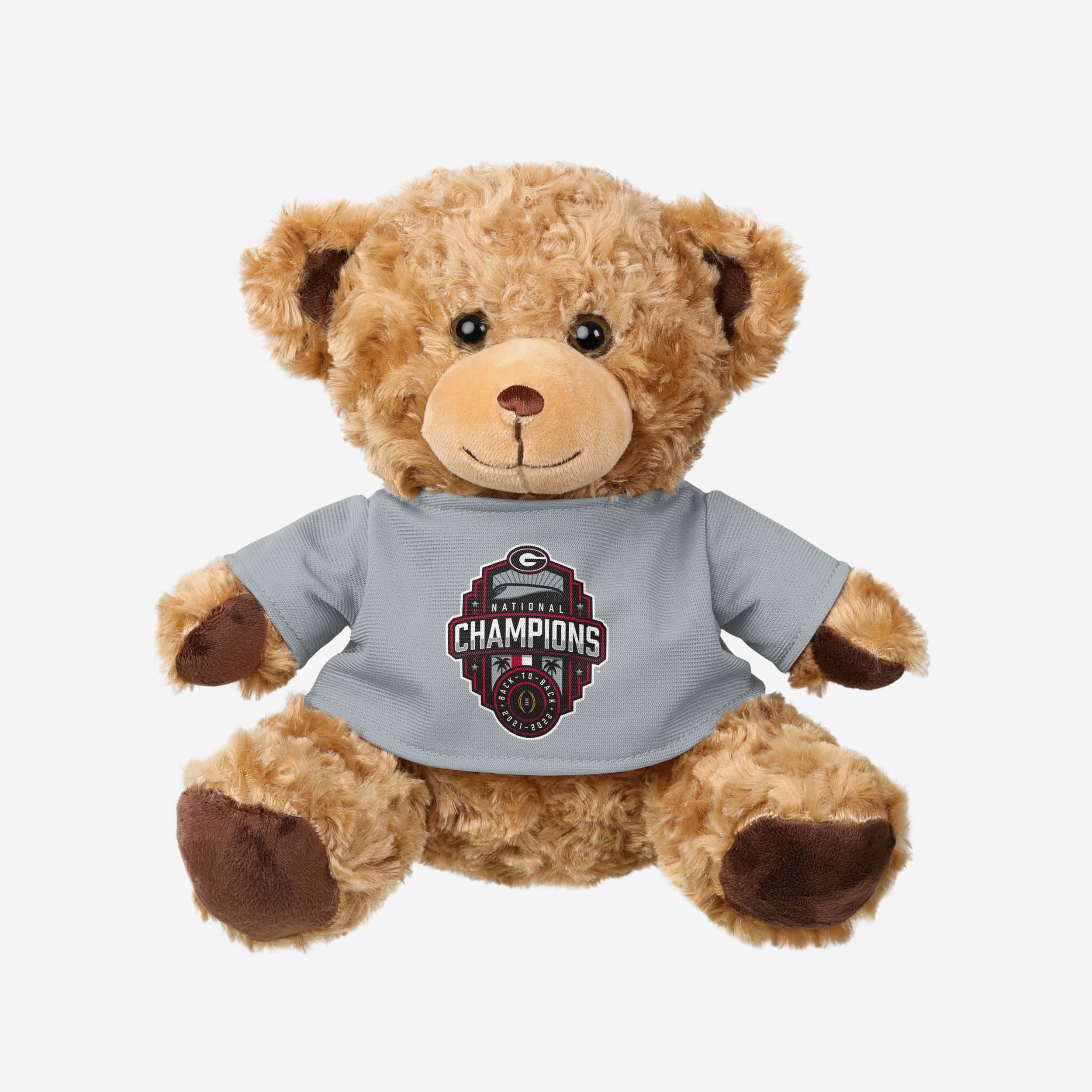 Georgia Bulldogs 2022 Football National Champions Seated Shirt Bear