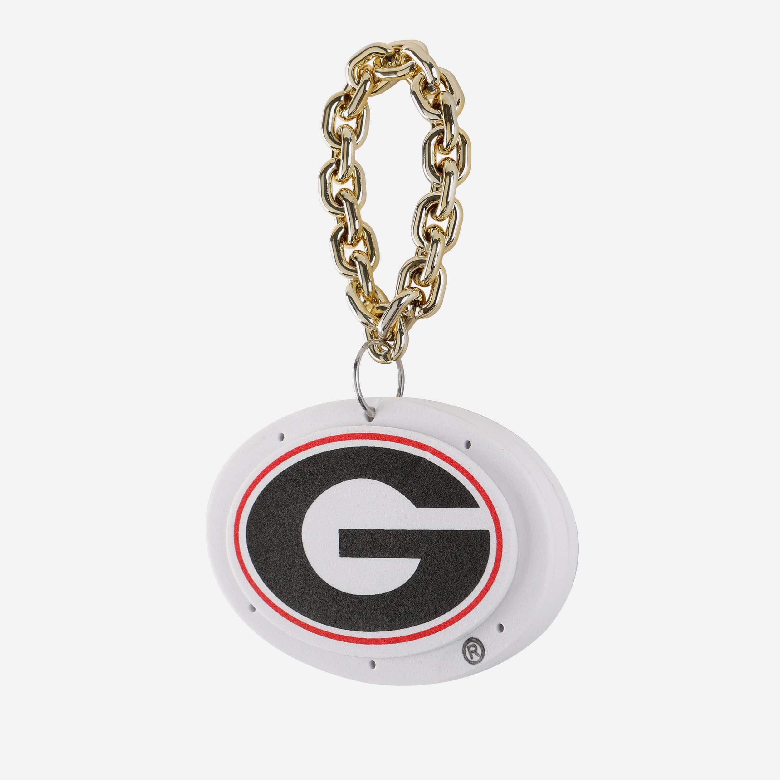 Georgia Bulldogs Big Logo Light Up Chain Ornament - Image 2