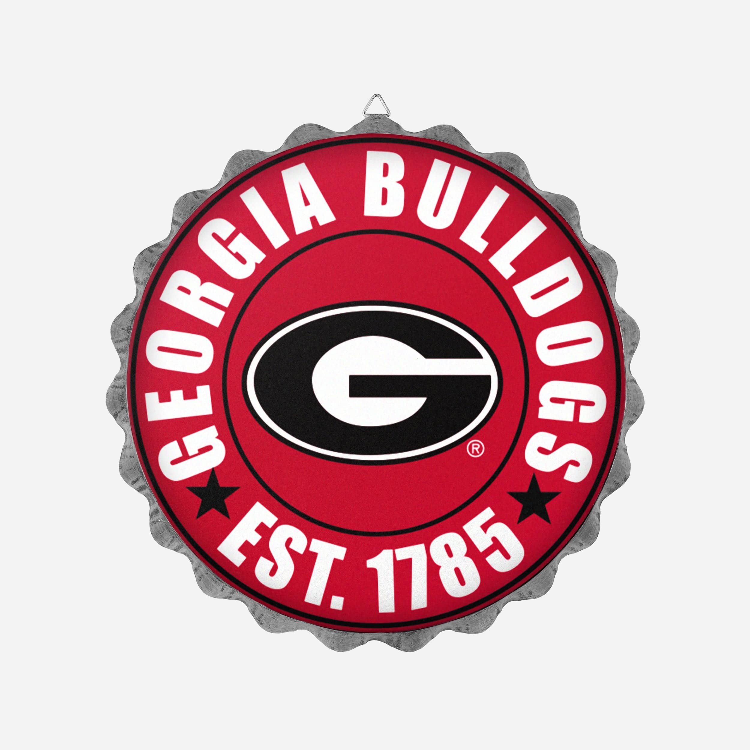 Georgia Bulldogs Bottle Cap Wall Sign