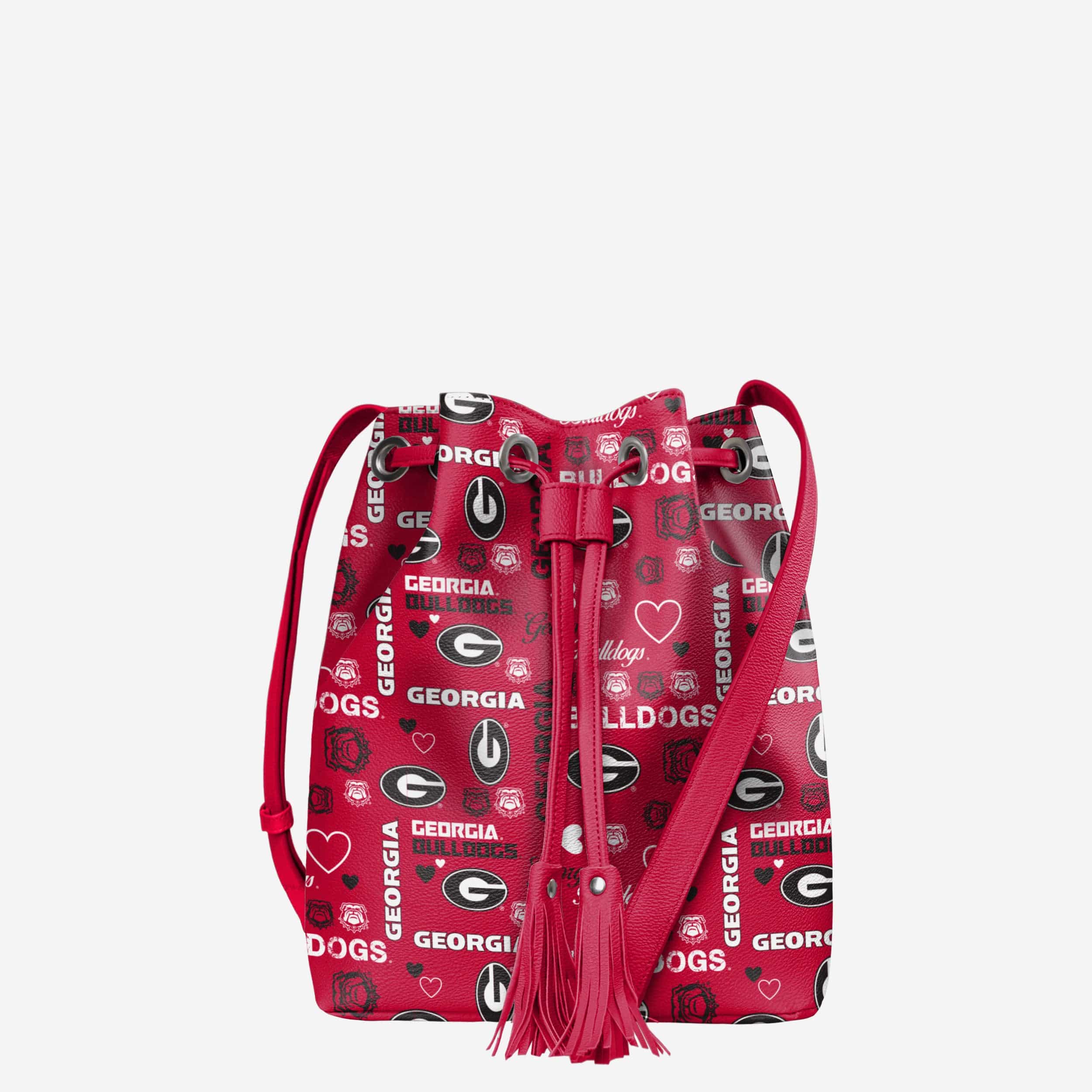 Georgia Bulldogs Logo Love Cinch Purse