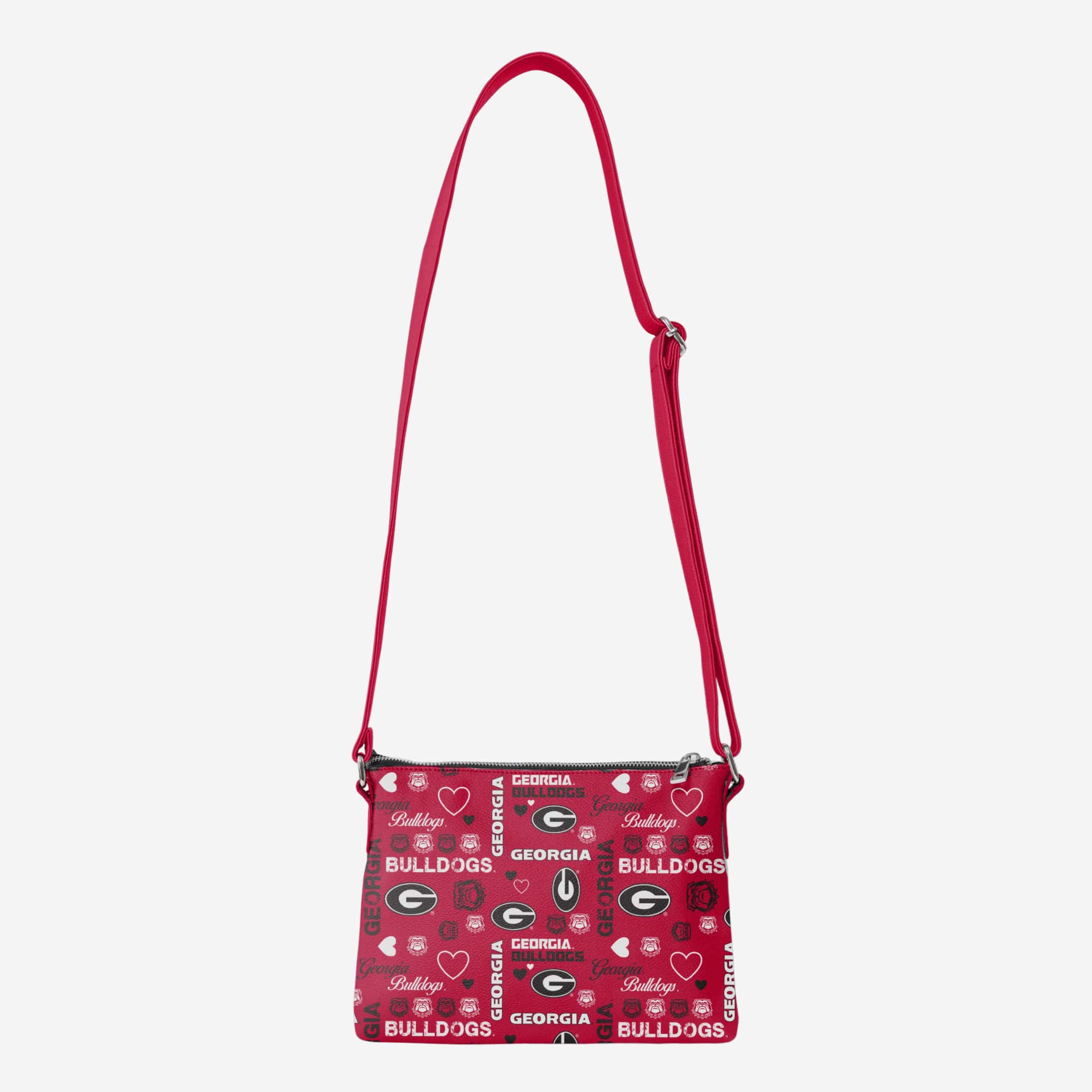 Georgia Bulldogs Logo Love Crossbody Purse - Image 5