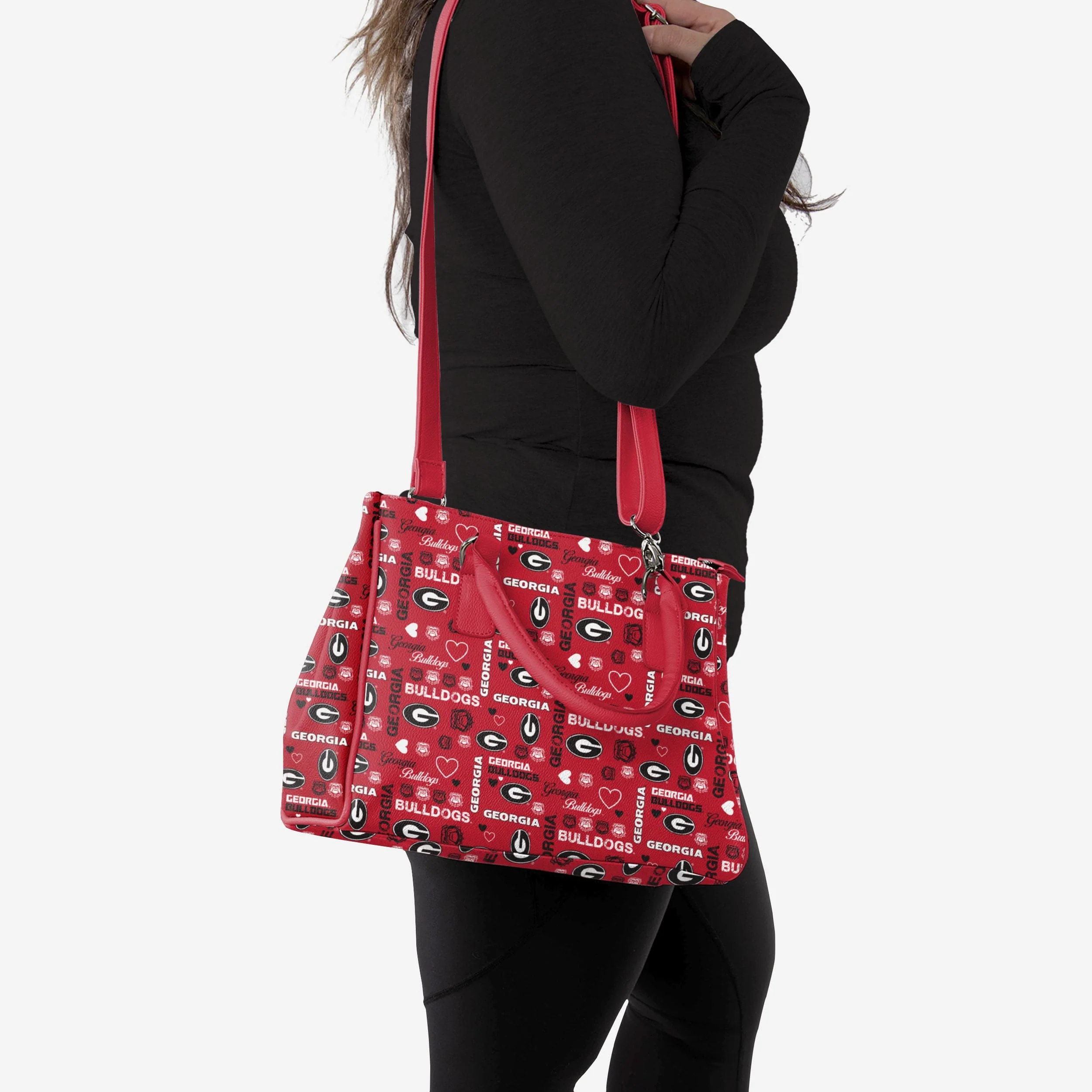 Georgia Bulldogs Logo Love Purse - Image 2
