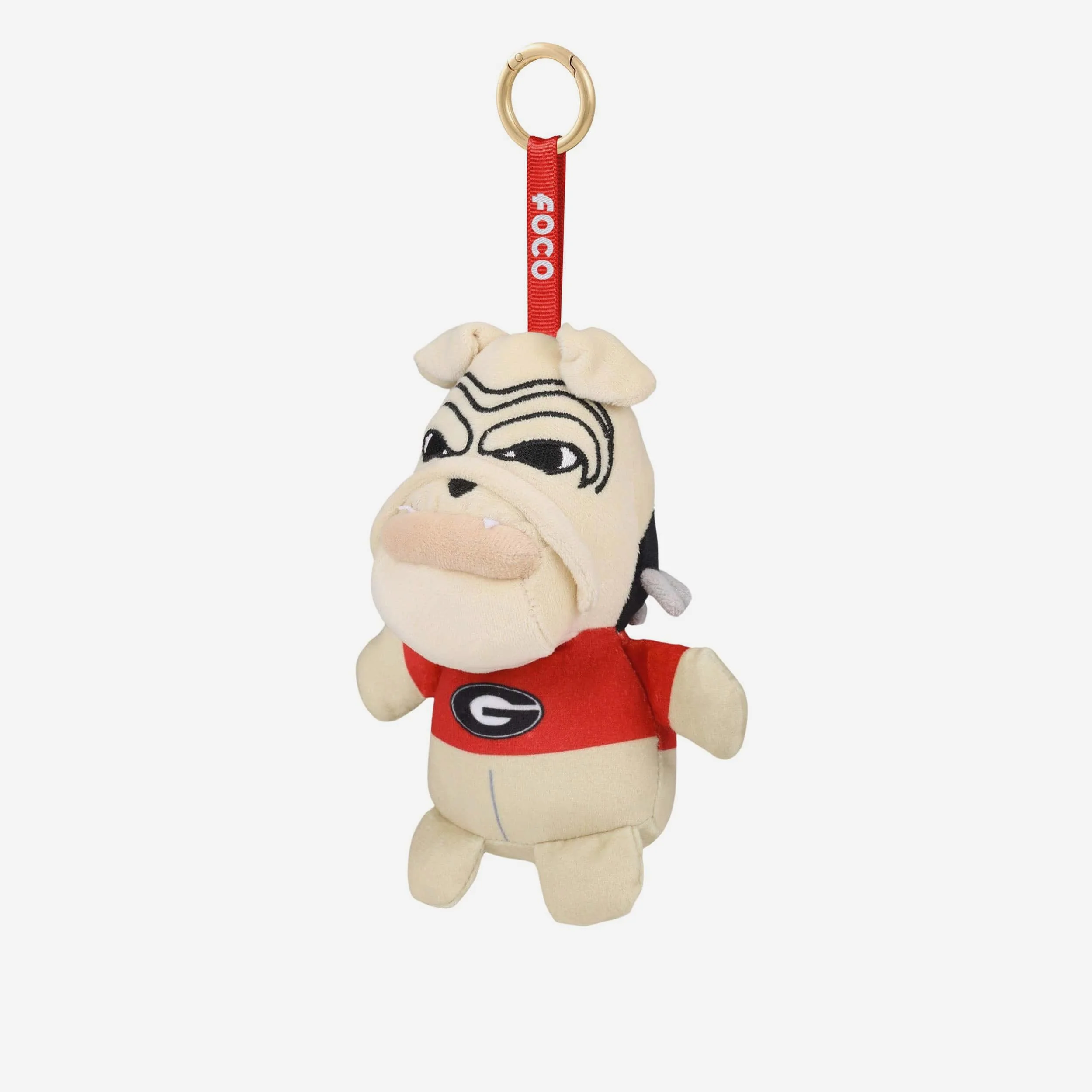 Georgia Bulldogs Plush Teamie Beanie Mascot Bag Charm Keychain - Image 3
