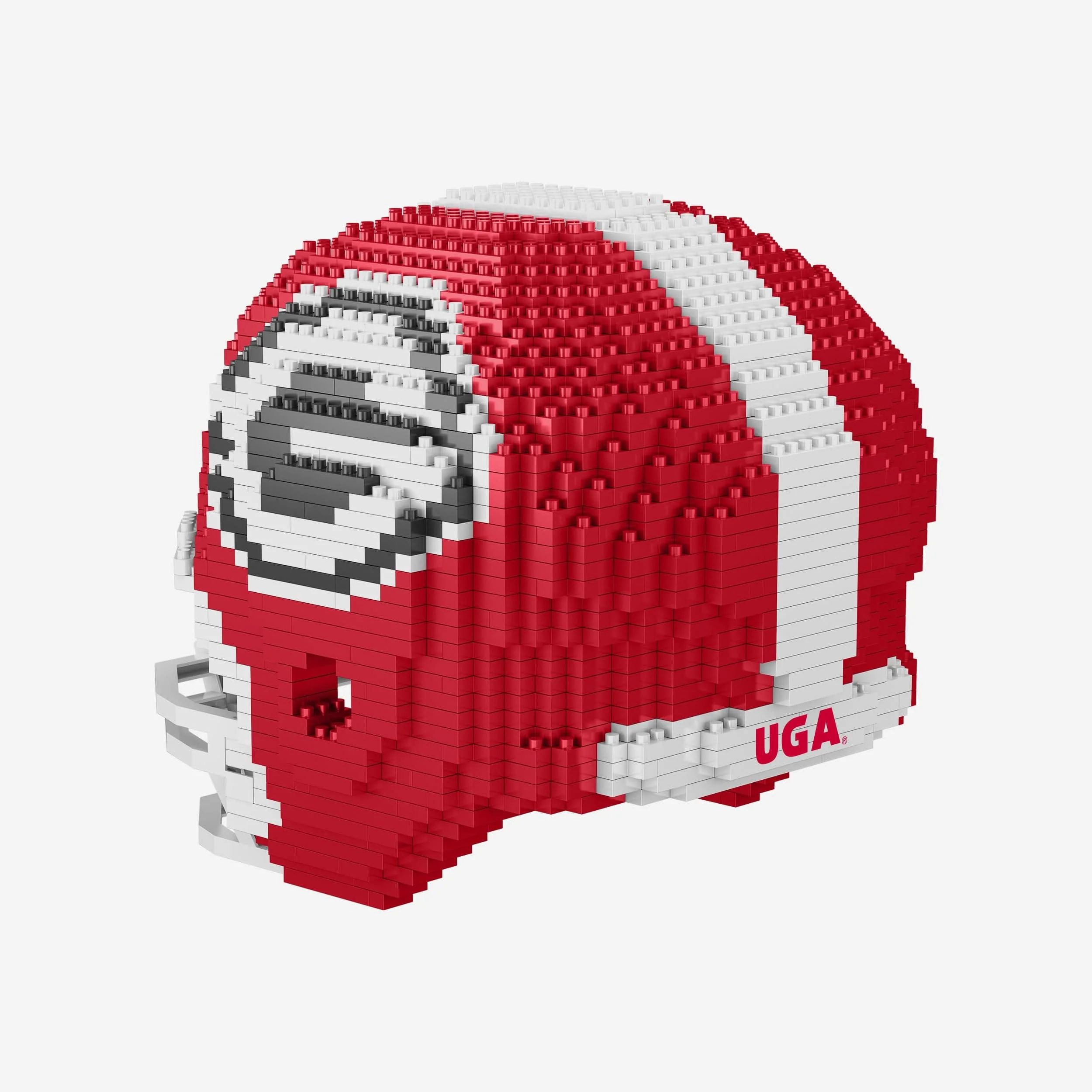 Georgia Bulldogs Replica BRXLZ Mini Helmet - Image 4