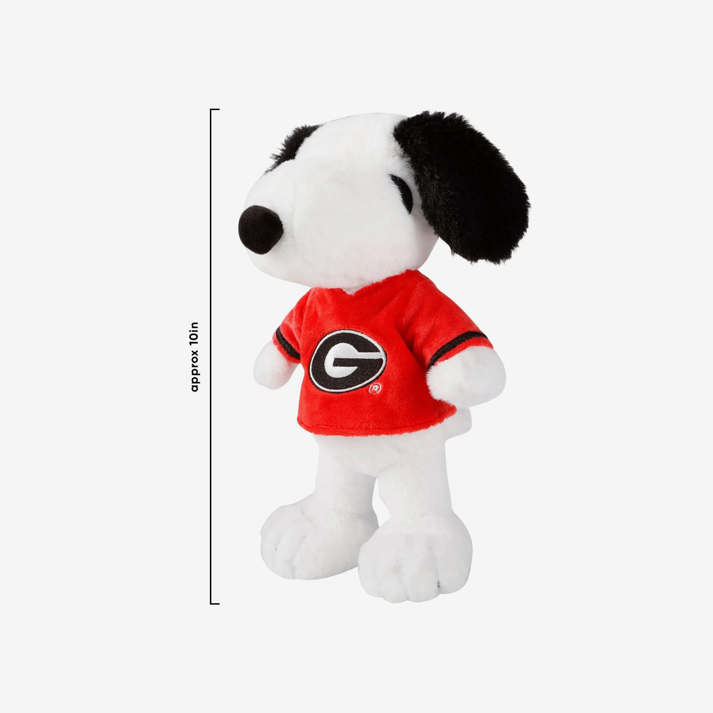 Georgia Bulldogs Snoopy Peanuts Team Jersey Plush - Image 2